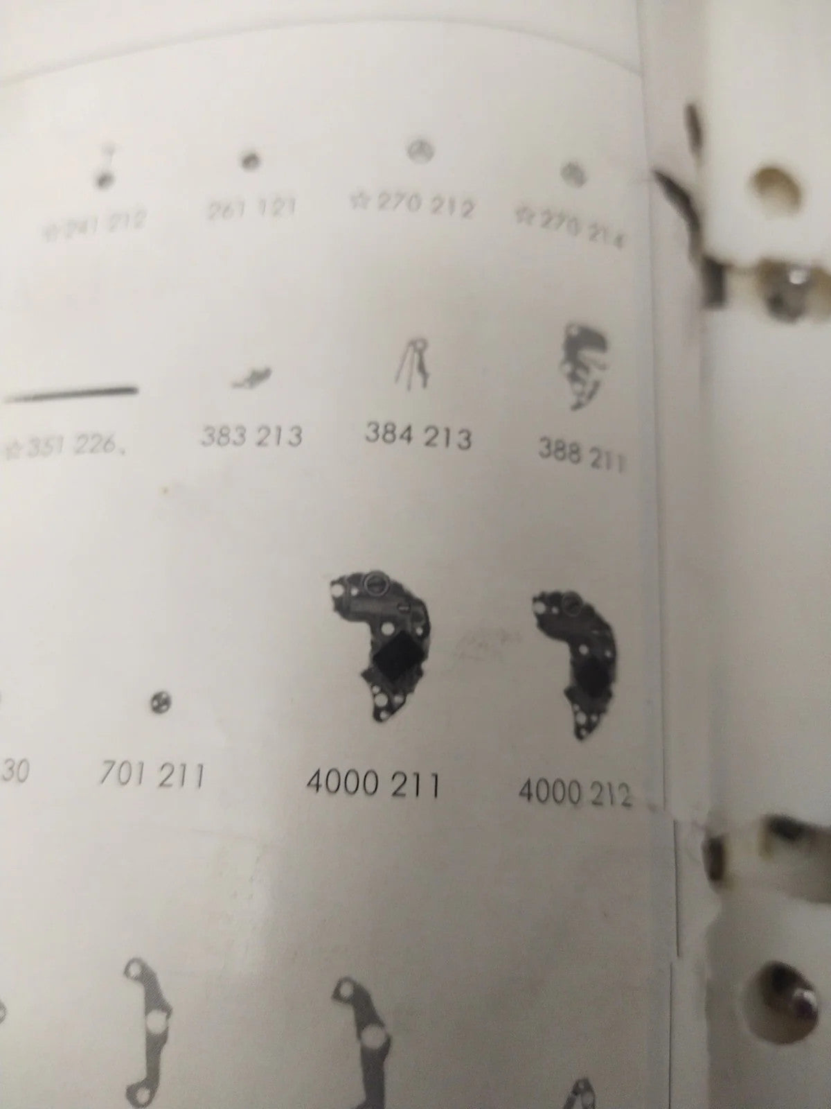 NOS Circuit Plock Seiko Cal . 2C20A / 21A/Part . 4000 211/212 Price for one piec