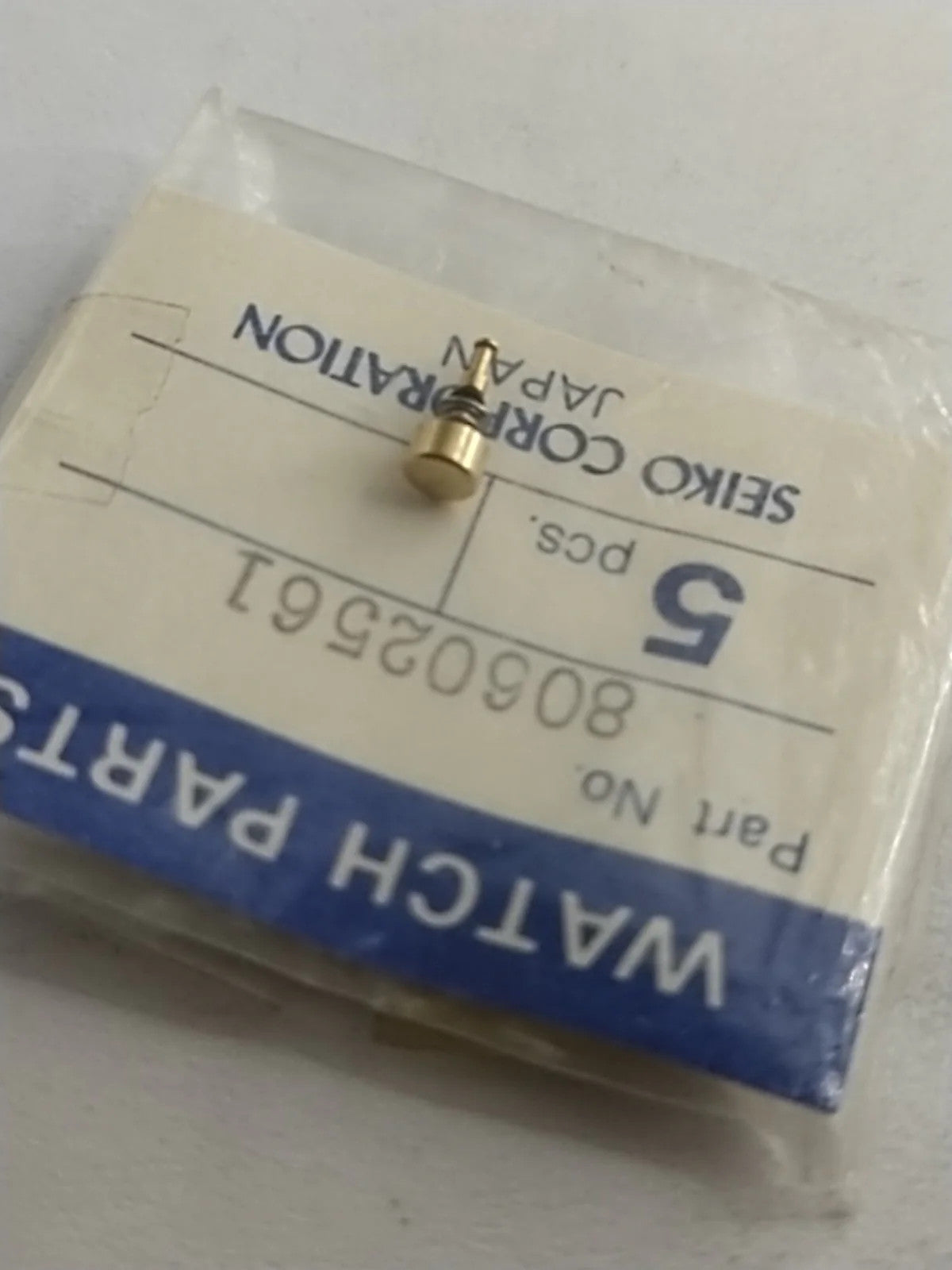 ORIGINAL SEIKO PARTS Push button / Part . 8060 2561