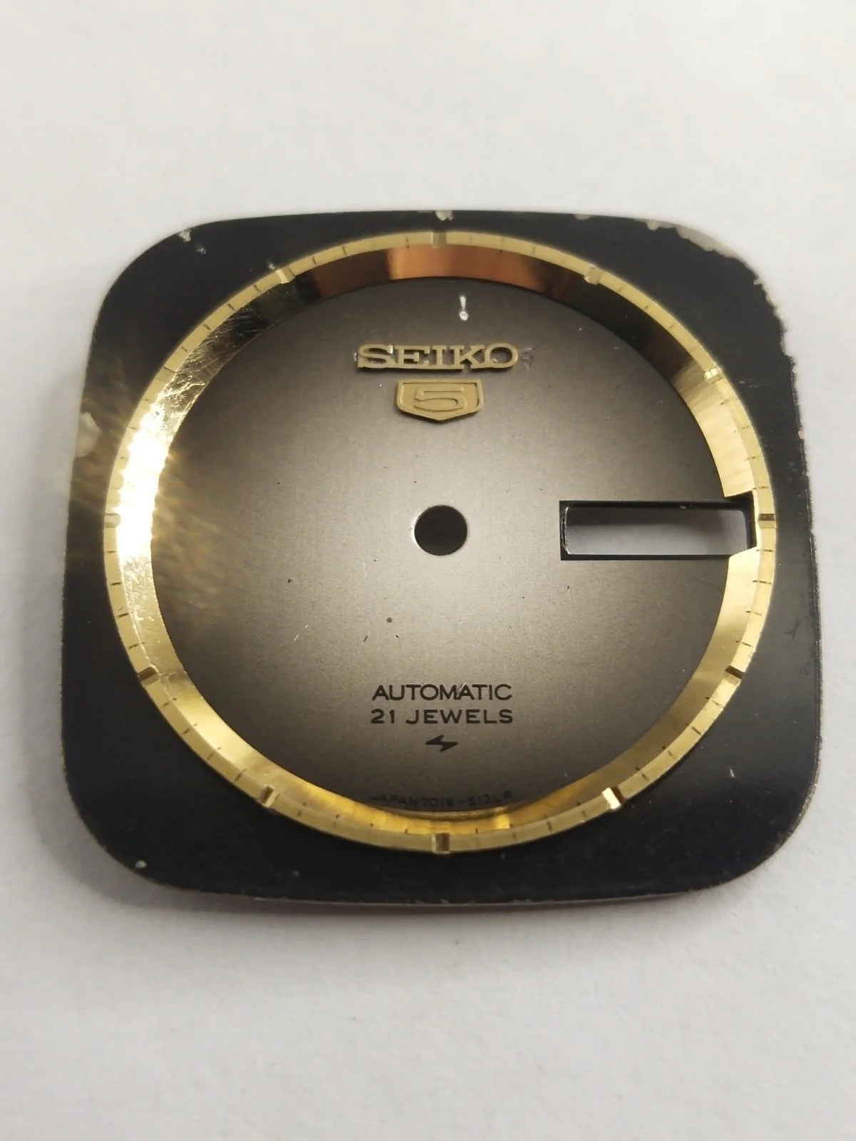 Original Seiko Dial 7019-512LR mixed color / used