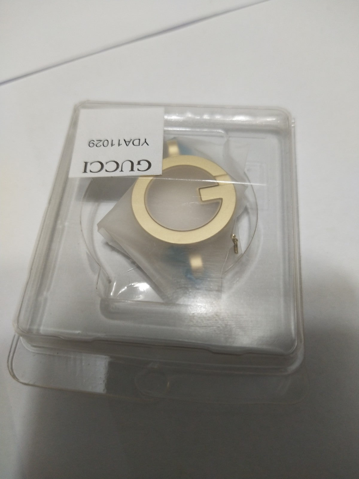 GUCCI Original / Complete Case/ Part No. YDA11029 /  Gold color 