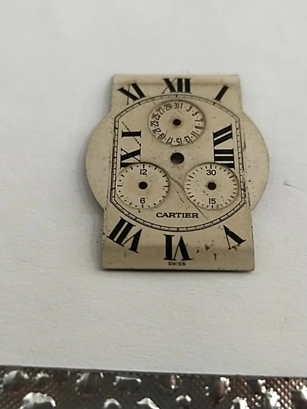 Dial CARTIER Tank / used /