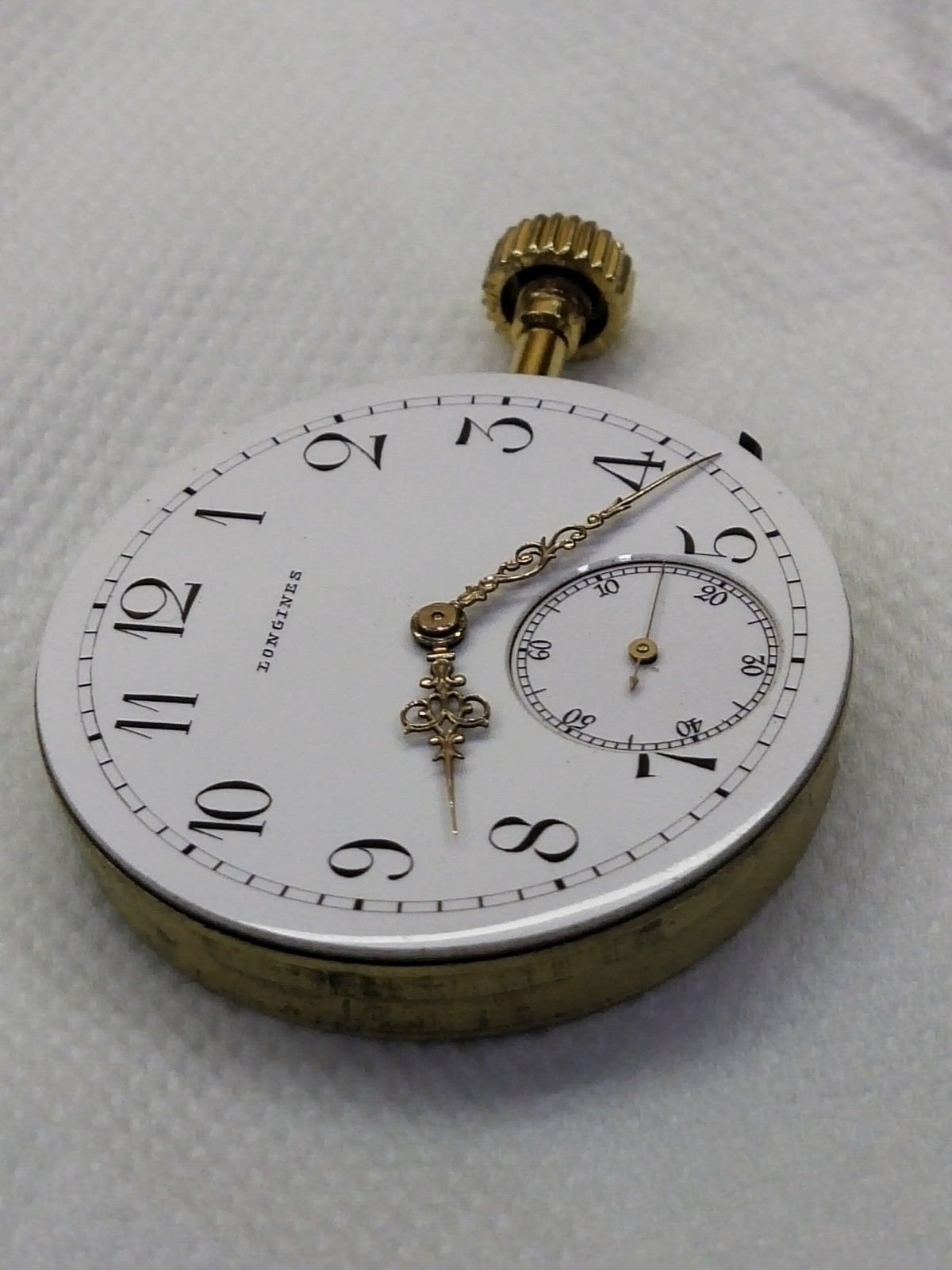 Longines manual movement With dial and hands / working perfectly  /used