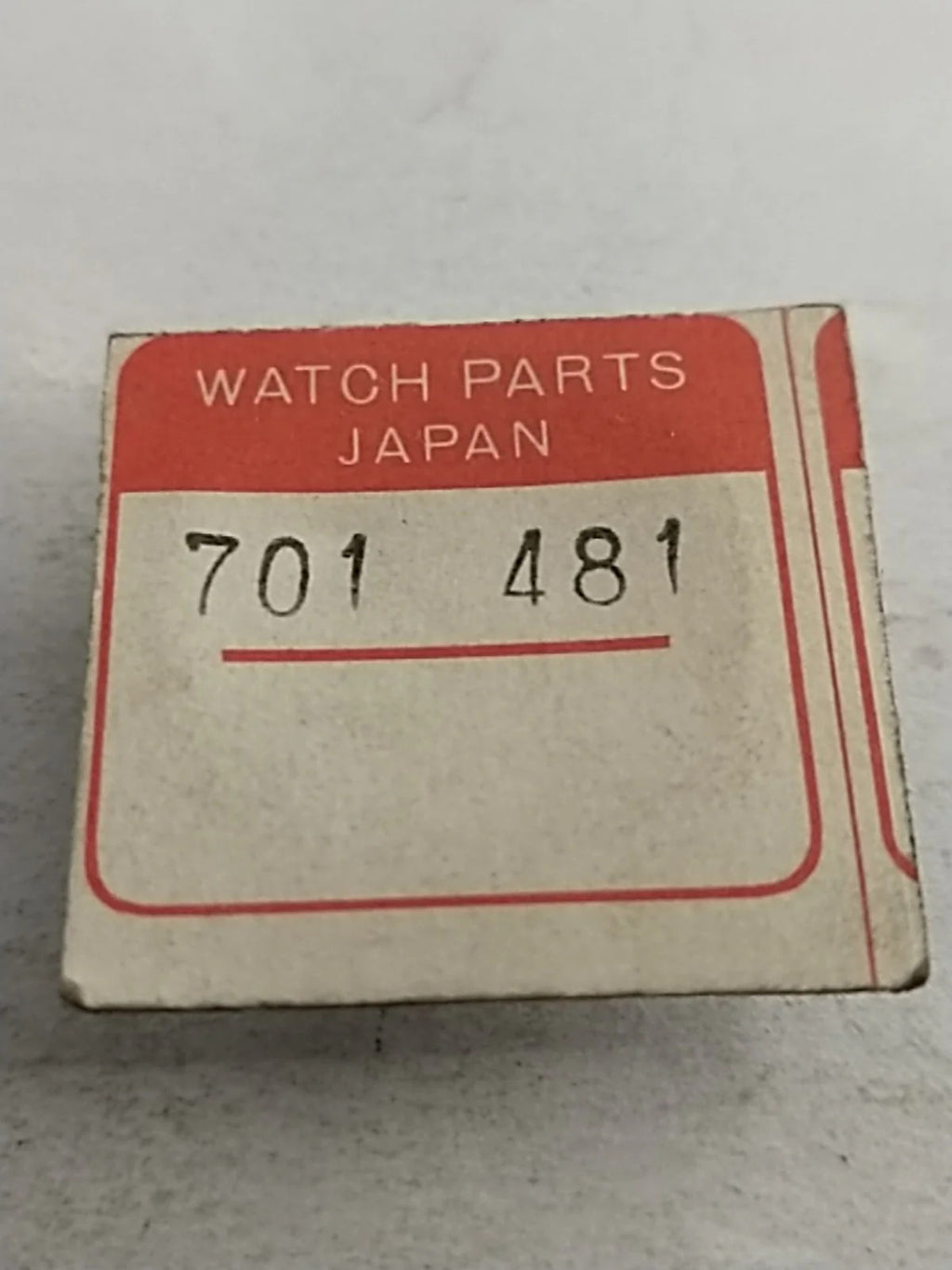 NOS Seiko Parts 701 481