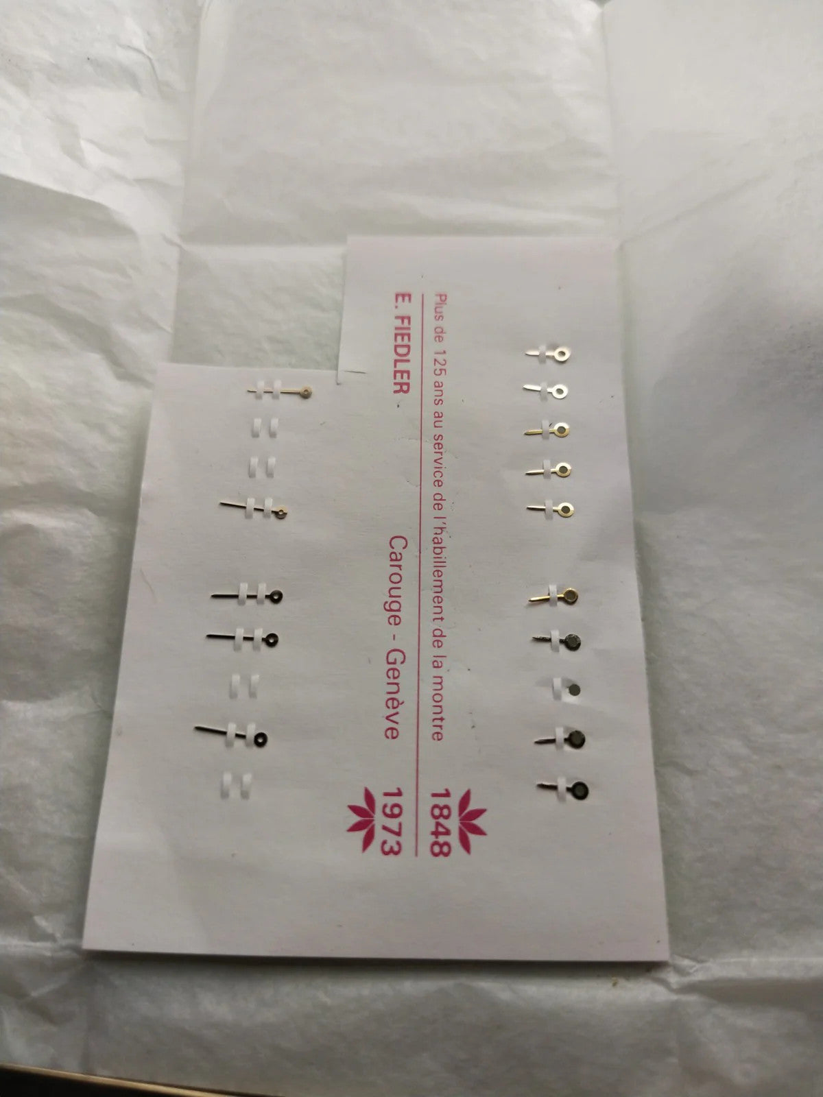 OMEGA 1459/LONGEN.L200/ ETA 281 002 Hand set / Price is for 2 hands