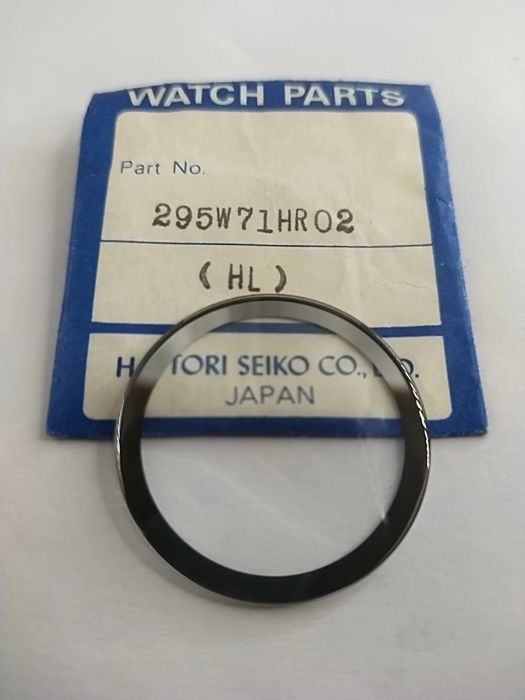 New Old Stok original Seiko glass 295W71HR02