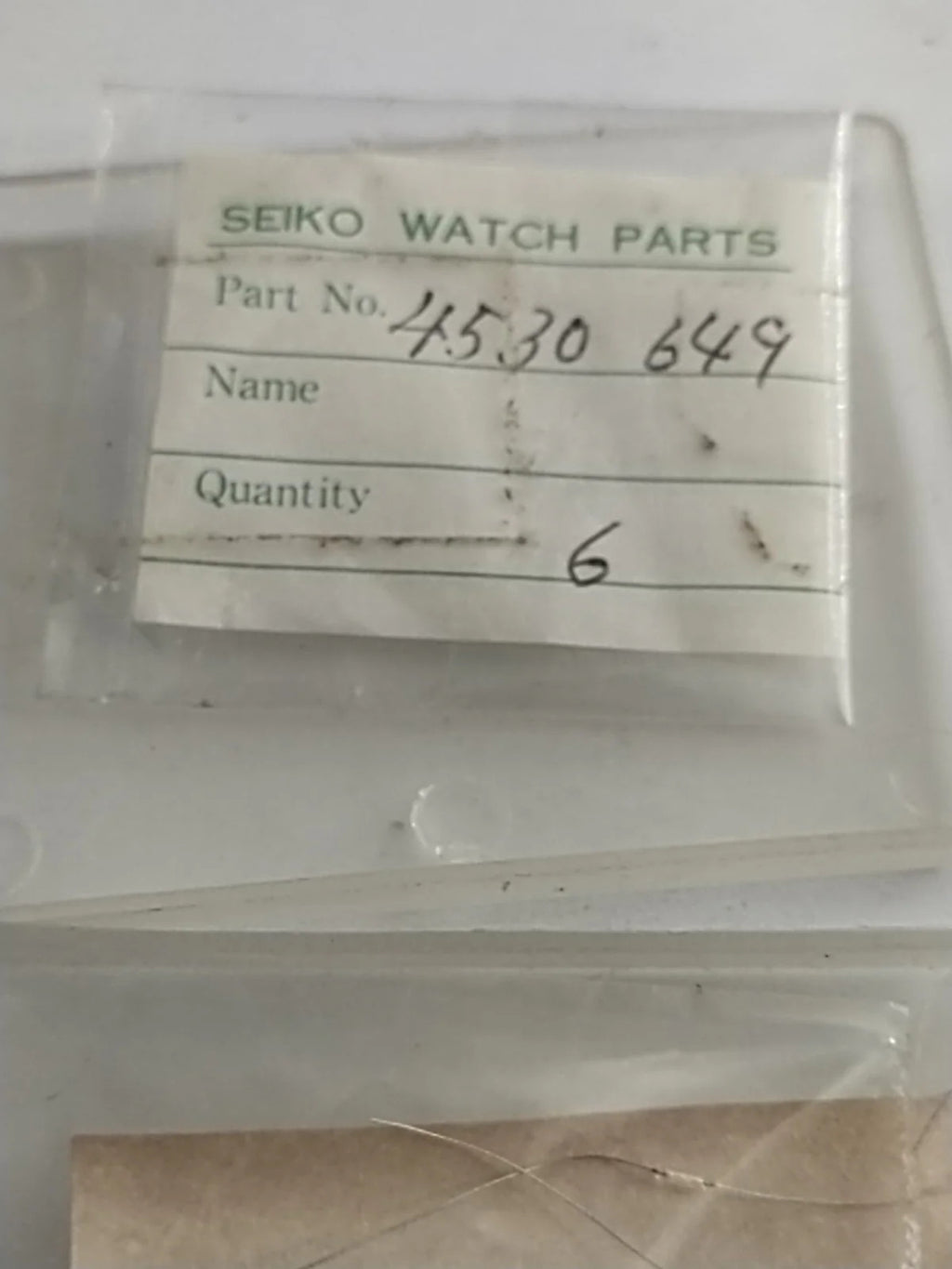 NOS Seiko original Digital Part 4530 649 Circuit lamp . Price for one piece