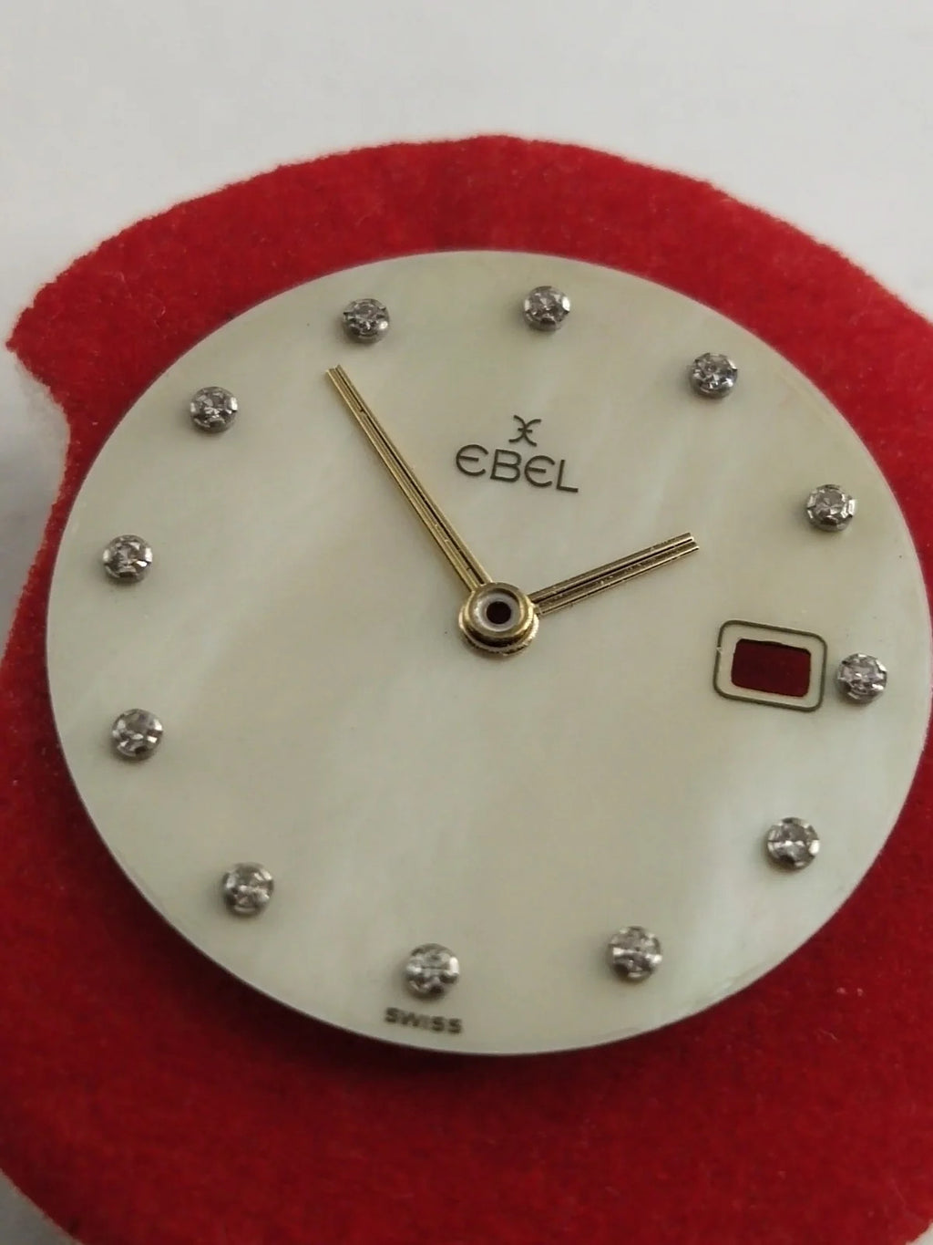Dial EBEL Diamond / Shells / With hands /Read the description well