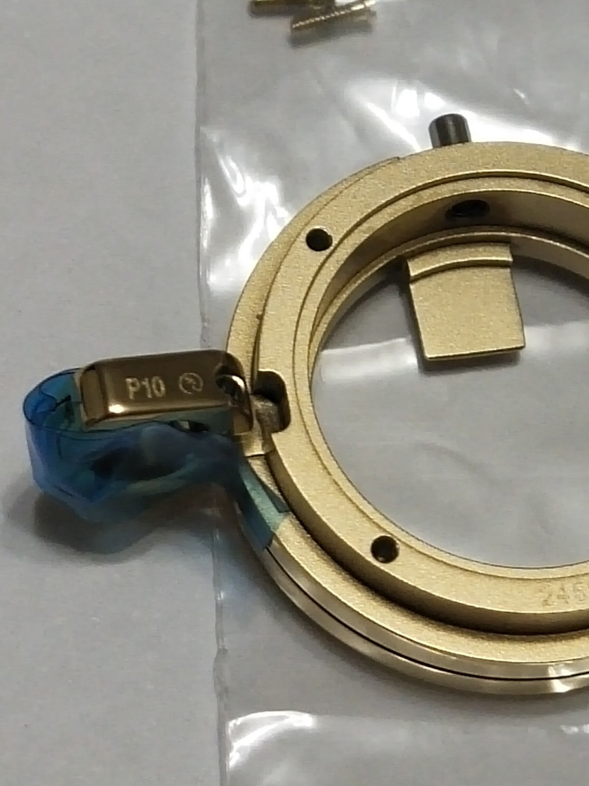 GUCCI Original / Complete Case/ Part No. YDA11029 /  Gold color 