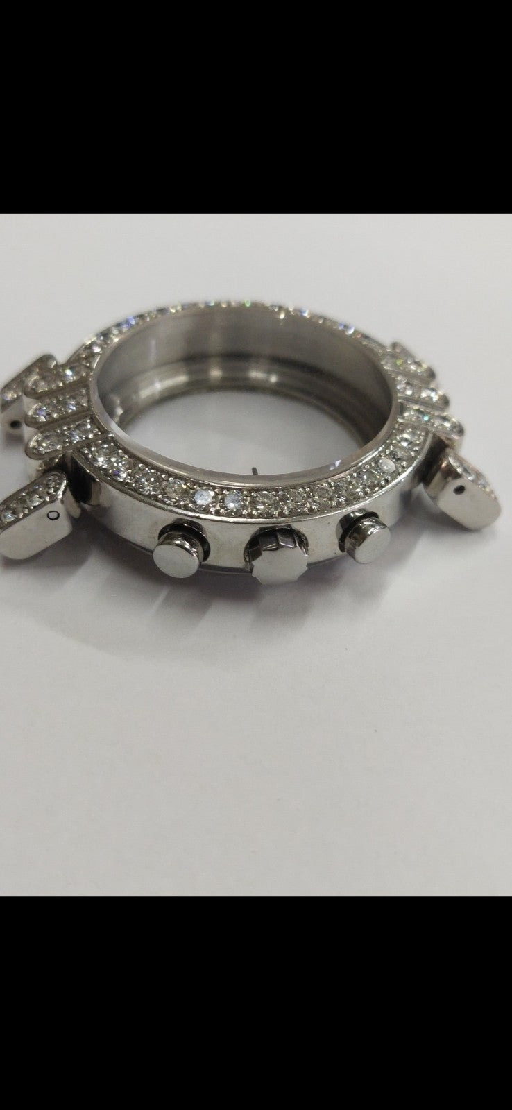  Harry Winston /Complete  Case platinum 950 with Diamonds / Used 