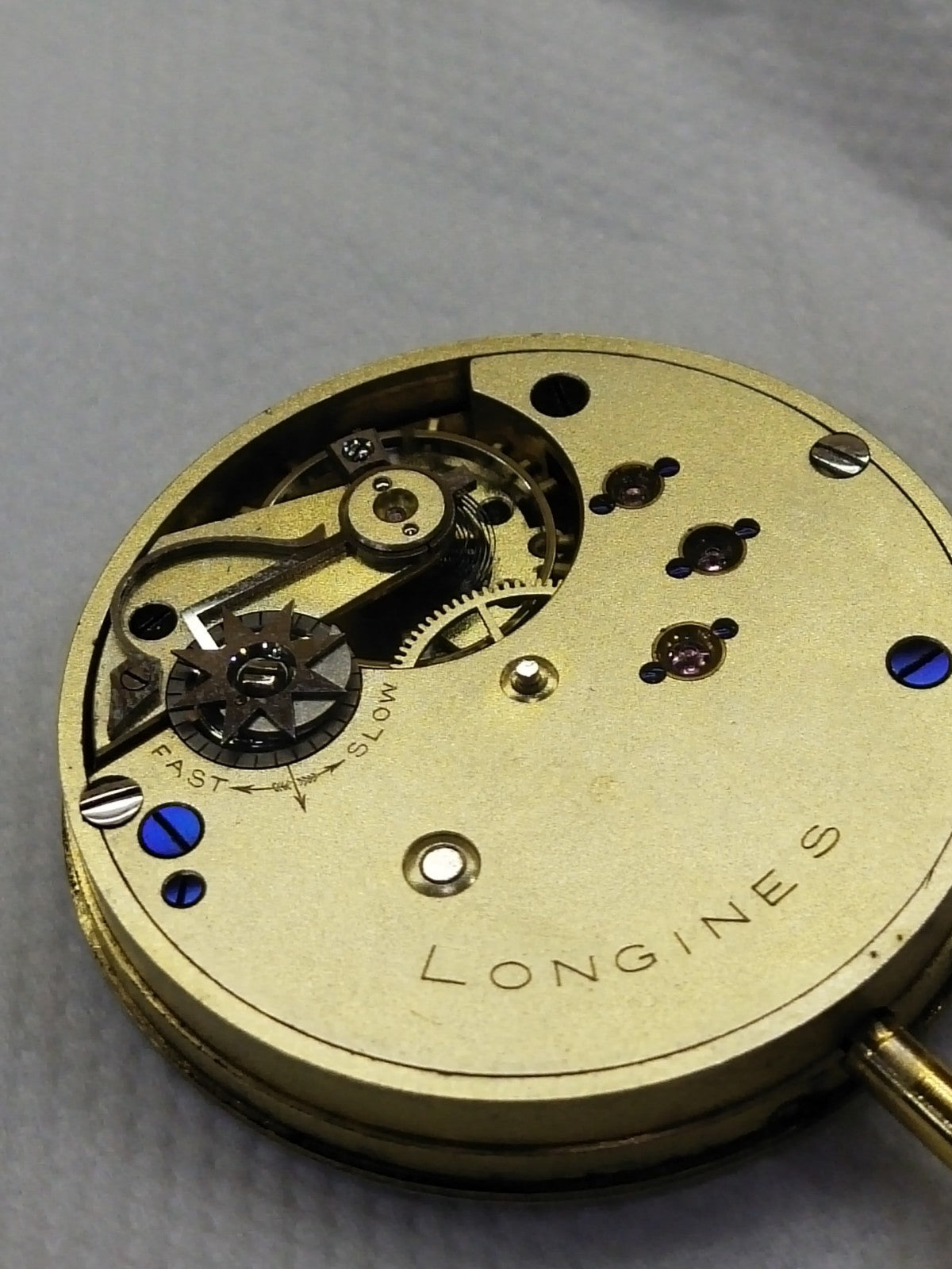 Longines manual movement With dial and hands / working perfectly  /used