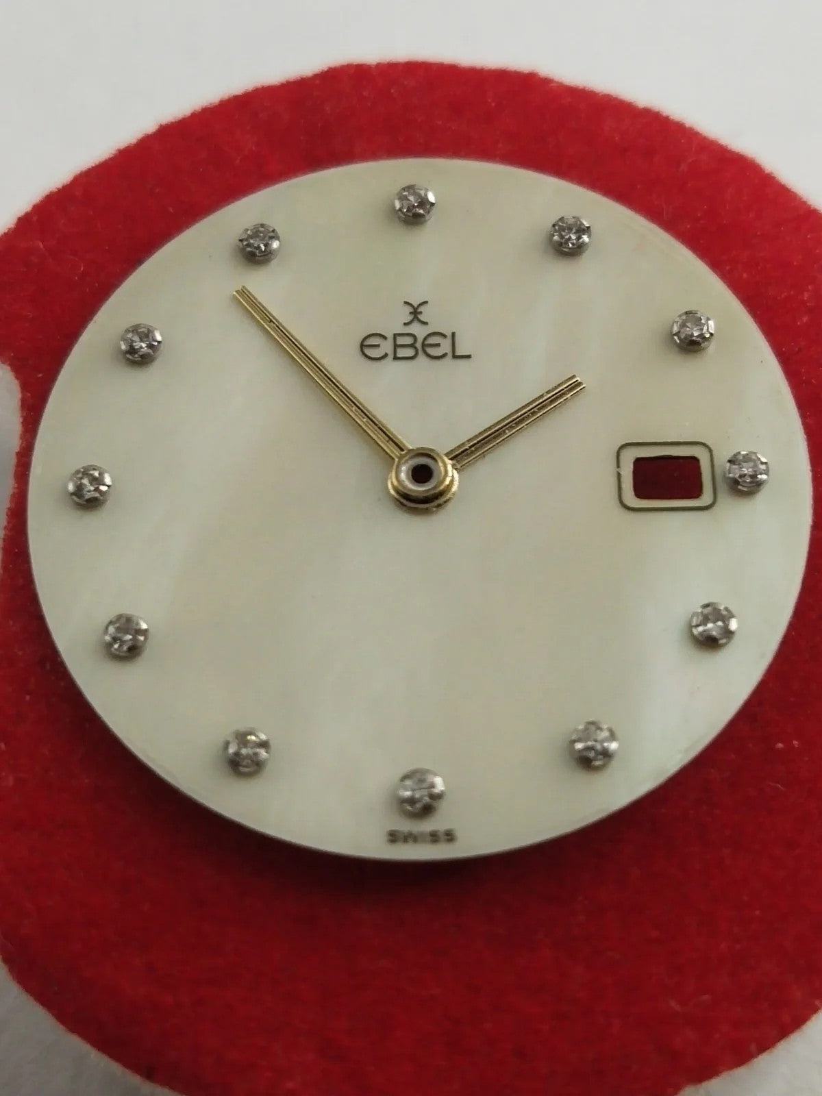 Dial EBEL Diamond / Shells / With hands /Read the description well
