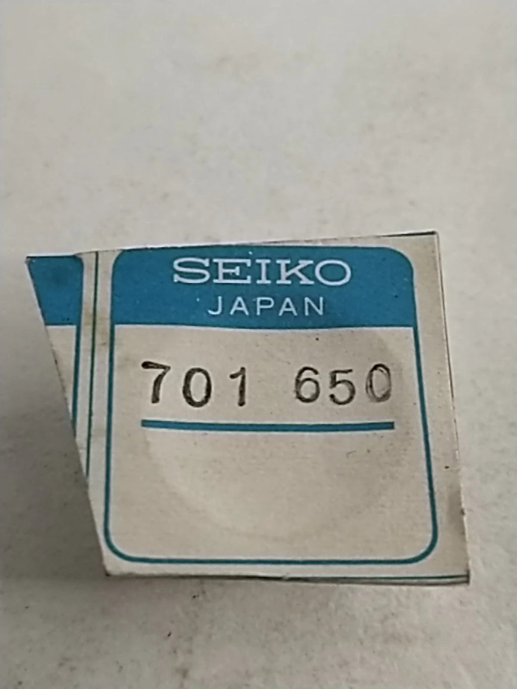 NOS Seiko Parts 701 650