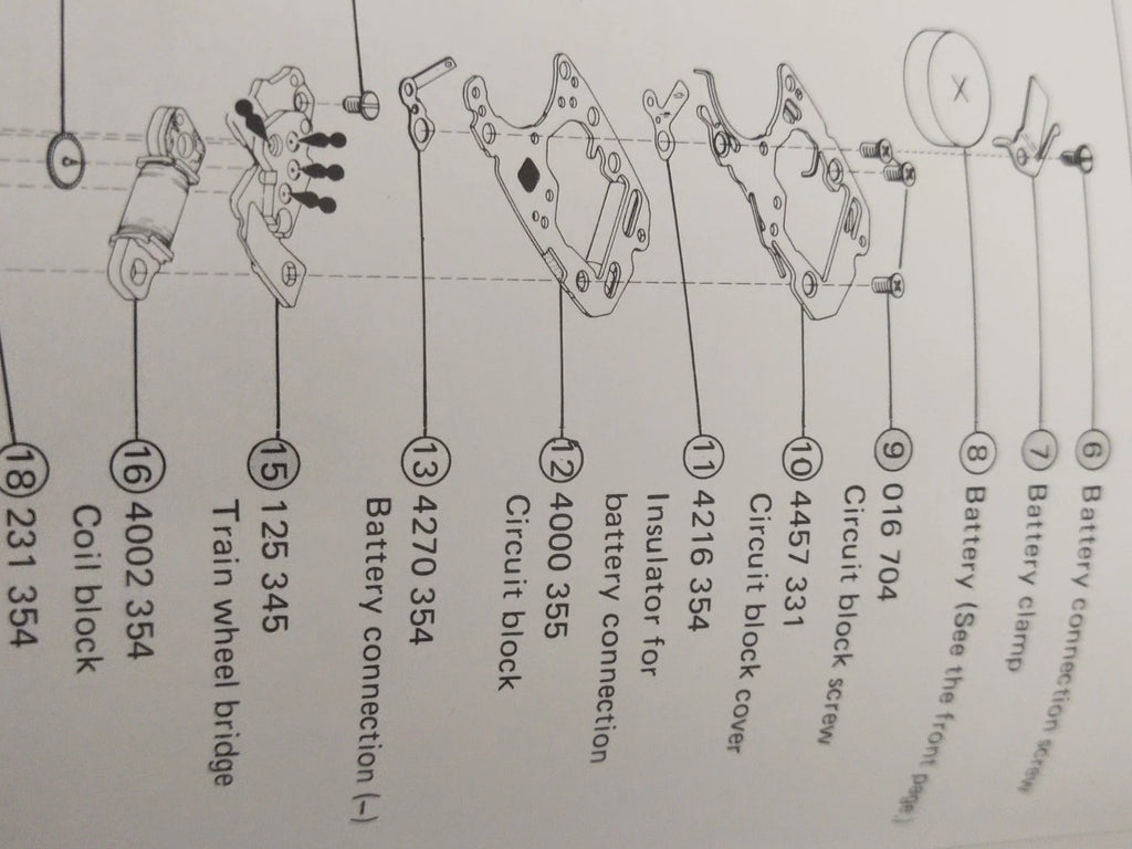 NOS Circuit Plock Seiko Cal / 2F20B /Part . 4000 355
