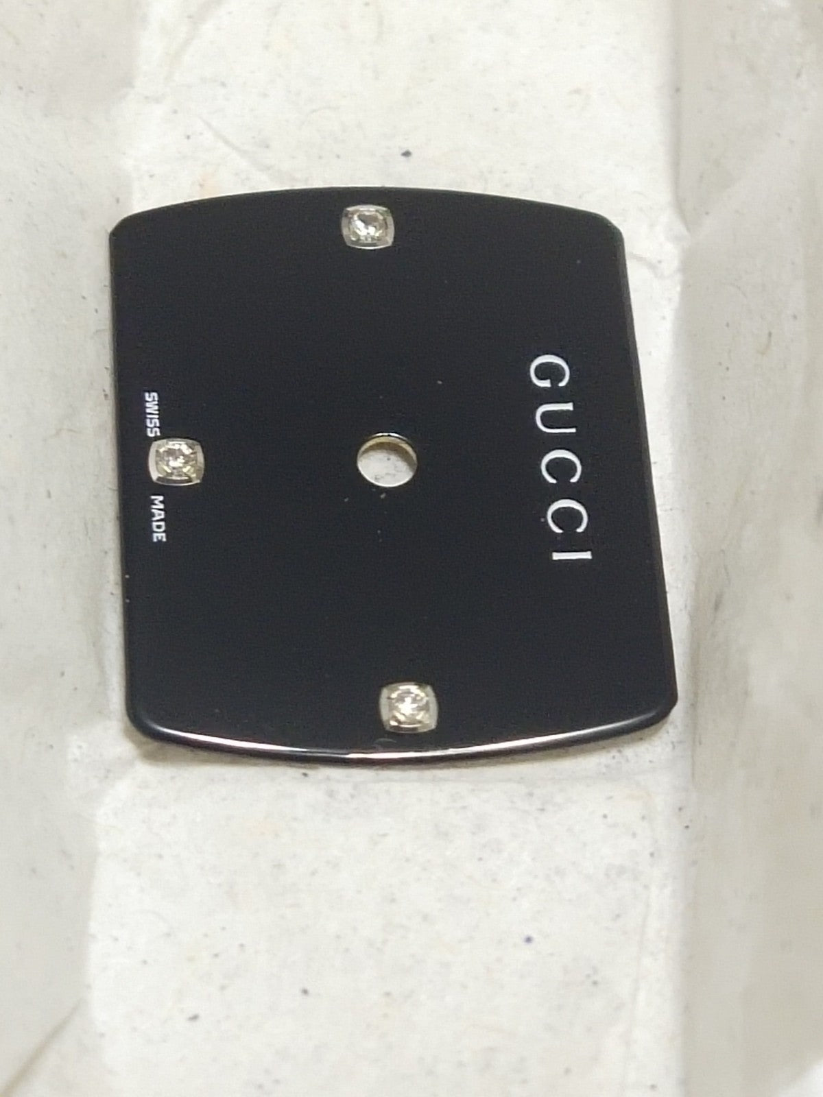 GUCCI Original / Dail  diamond/ Part No. YD05258 / black color 