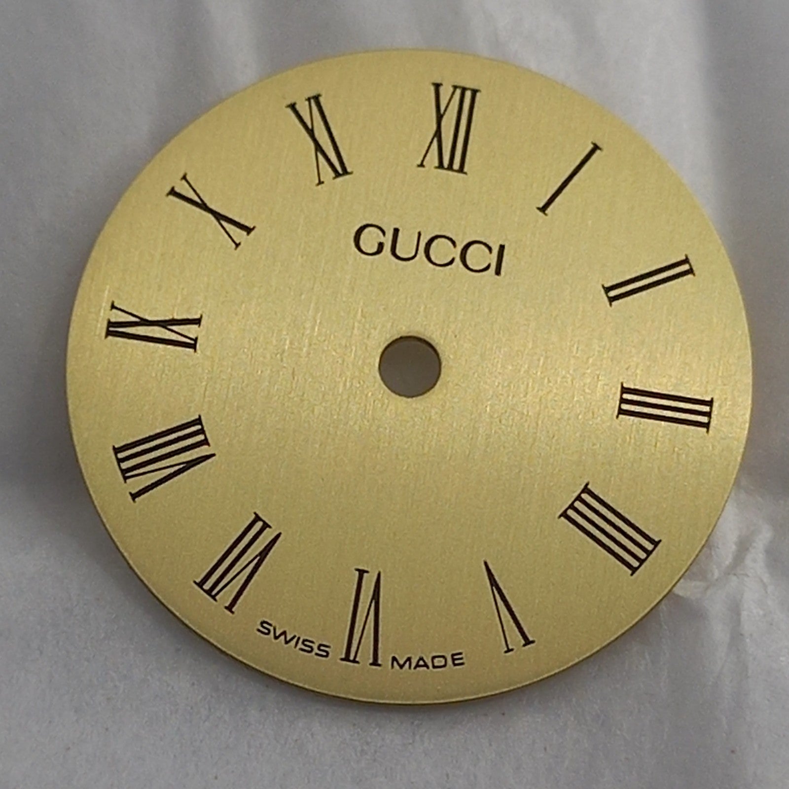 GUCCI Original  Dail CADRAN CHAMPAGNE / Rom 2000L/Part No. 051.034.1 GOLD color 
