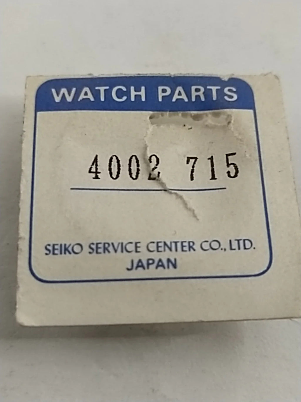 NOS Seiko Coil Part 4002 715