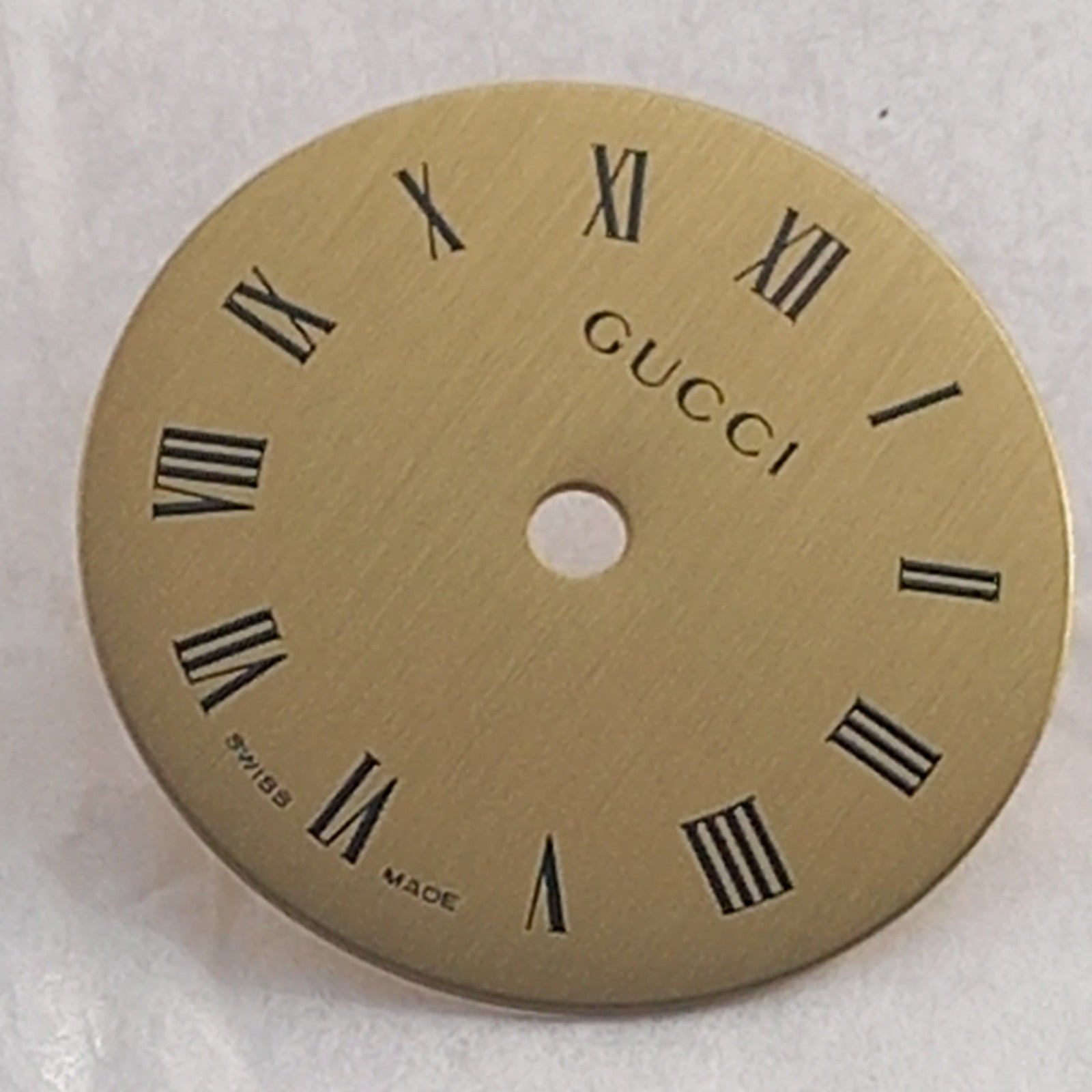 GUCCI Original / Dail CAD.CHA. 3400L  / Part No. 051.144.1/  COLOR GOLD