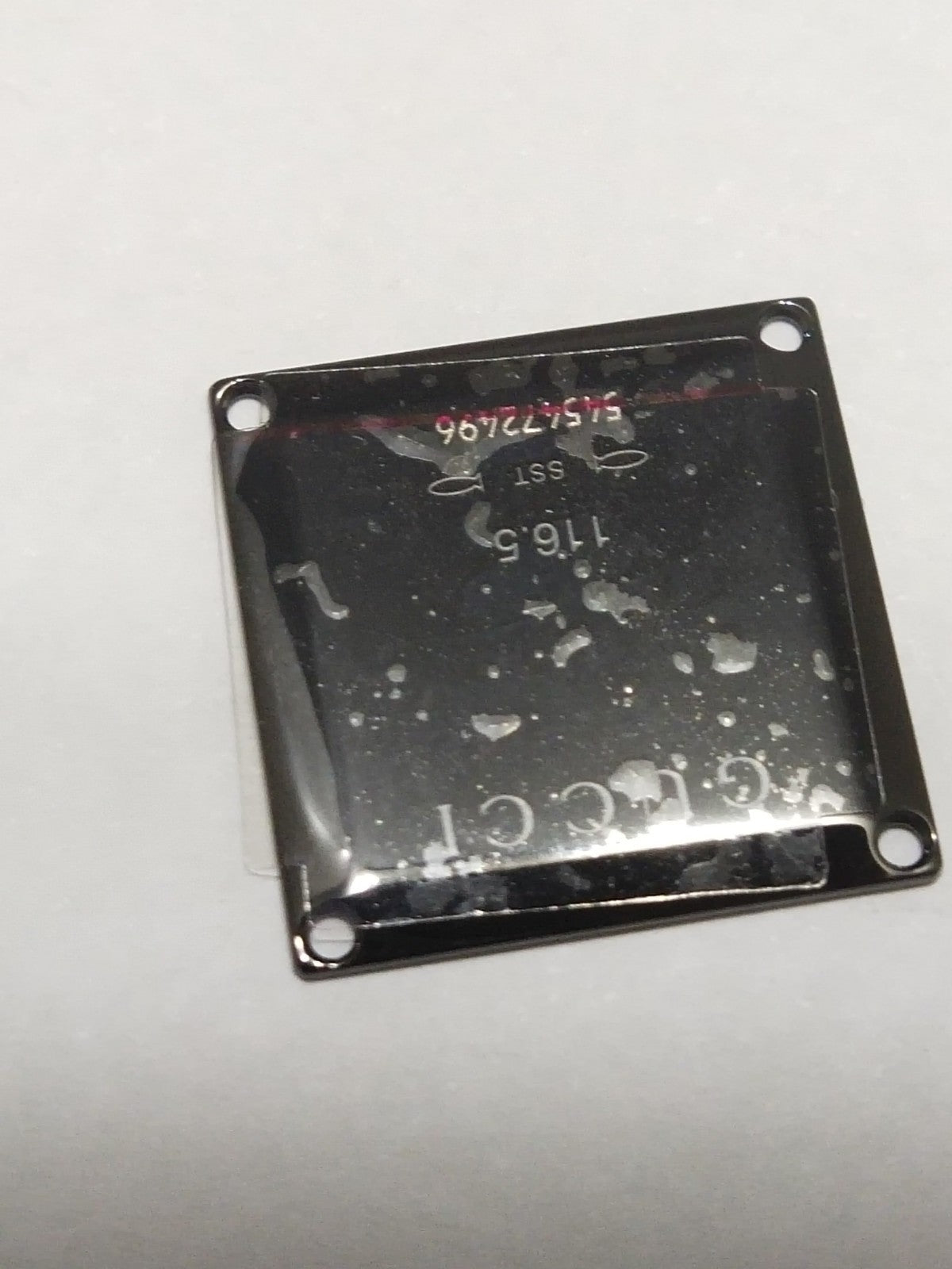 GUCCI Original /  Case Back/Black color  Part No. YDA41062