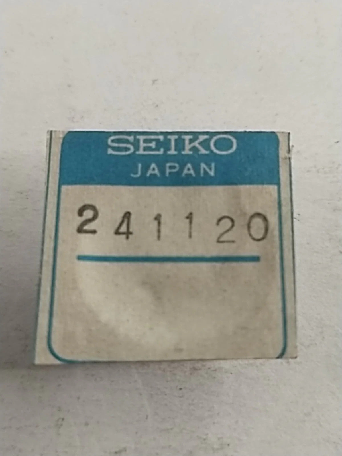 NOS Seiko Parts 241 120