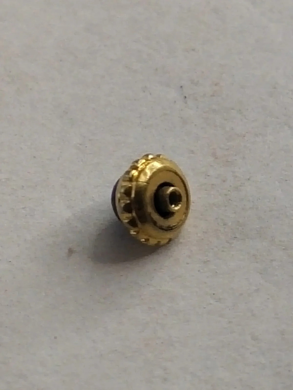 Original Cartier Crown With blue stone for Tank Must/ 4.5mm/ used