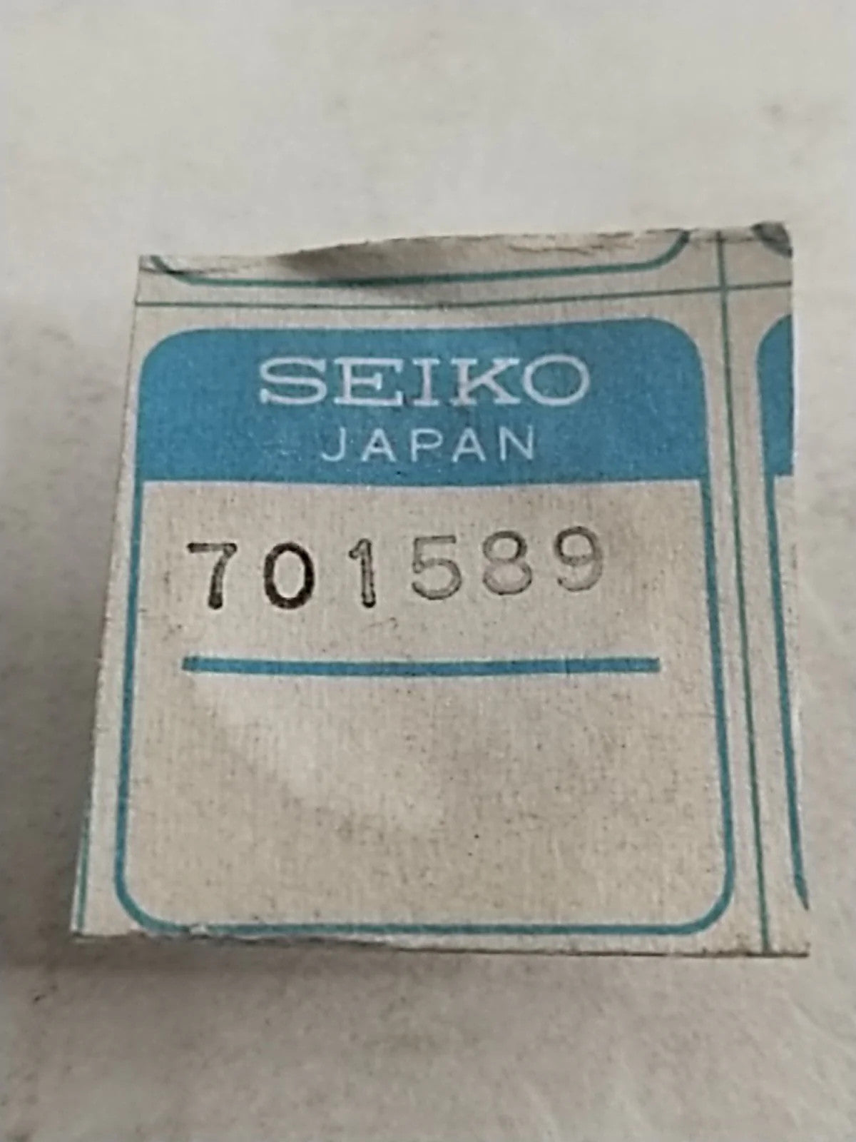 NOS Seiko Parts 701 589
