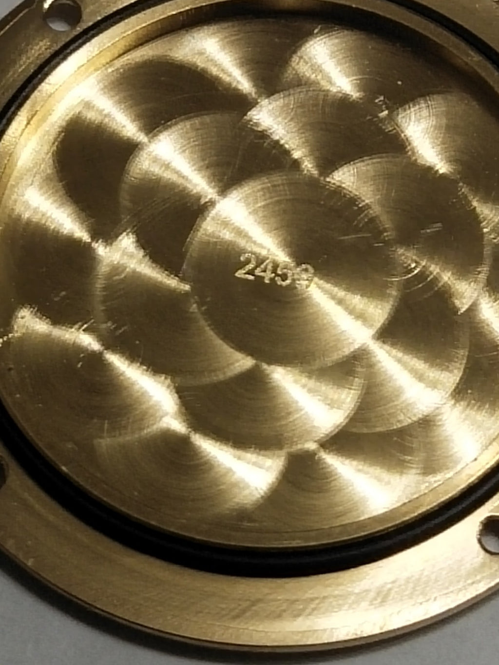 GUCCI Original /  Case Back/ Part No.YDA4109/105/ Gold color 