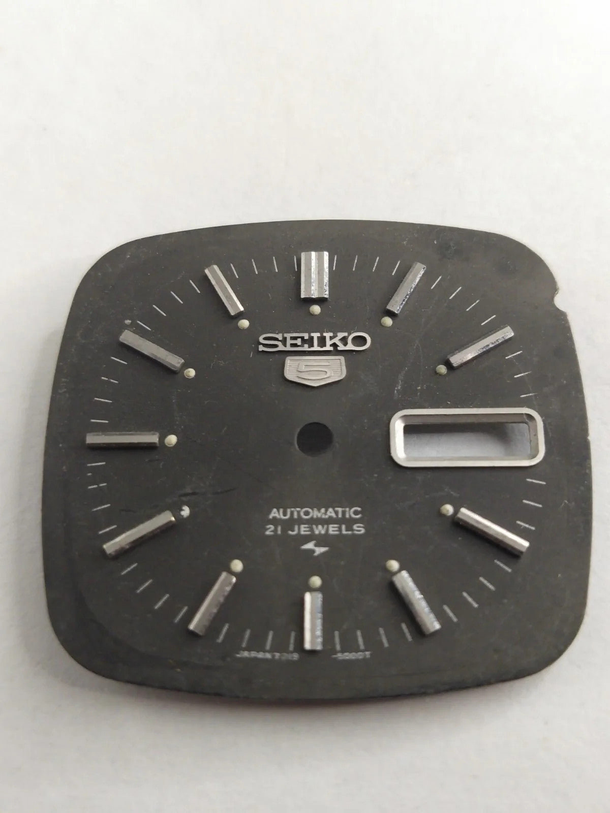 Original Seiko Dial 7019-5000T black Chamois color / used