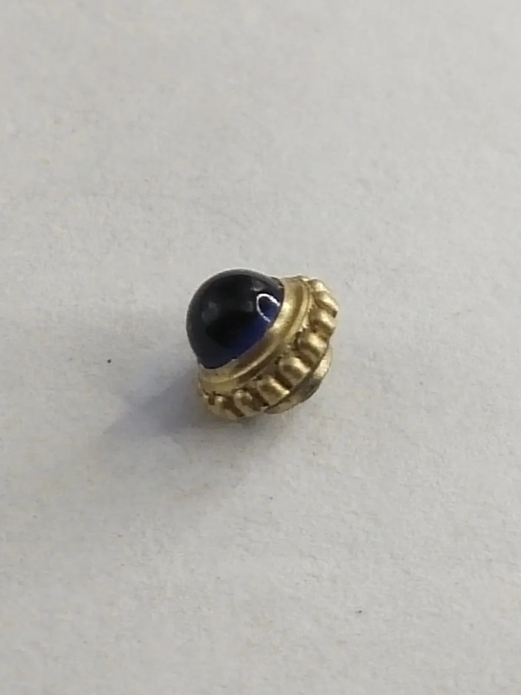 Original Cartier Crown 07960541With blue stone for Tank Must/dustproof / used