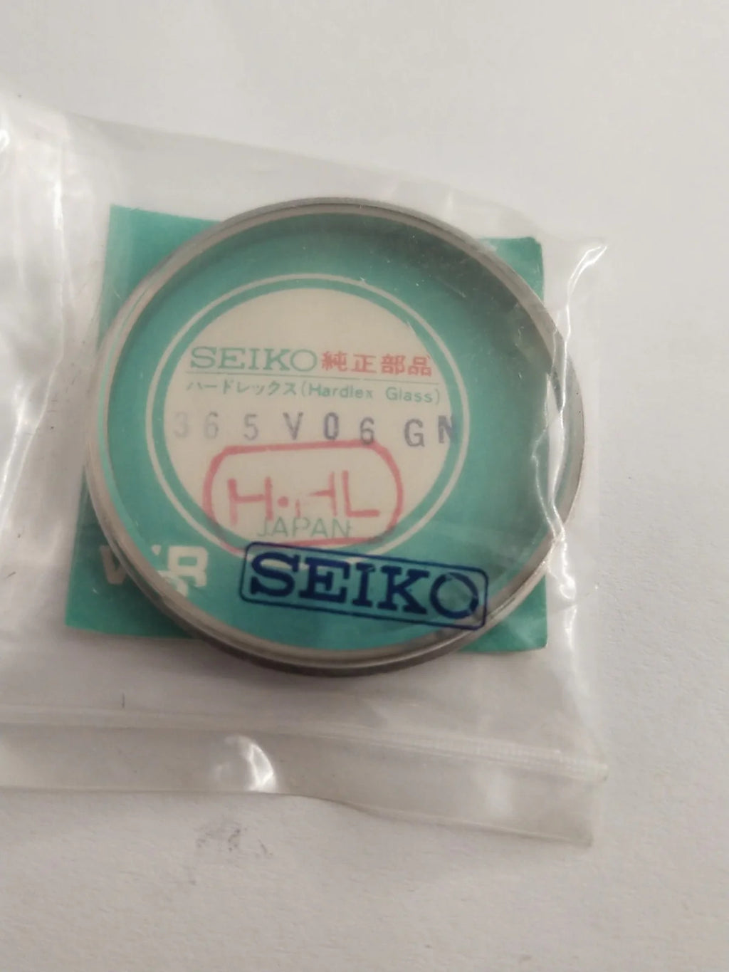 New old stock original Seiko glass 365V06GN