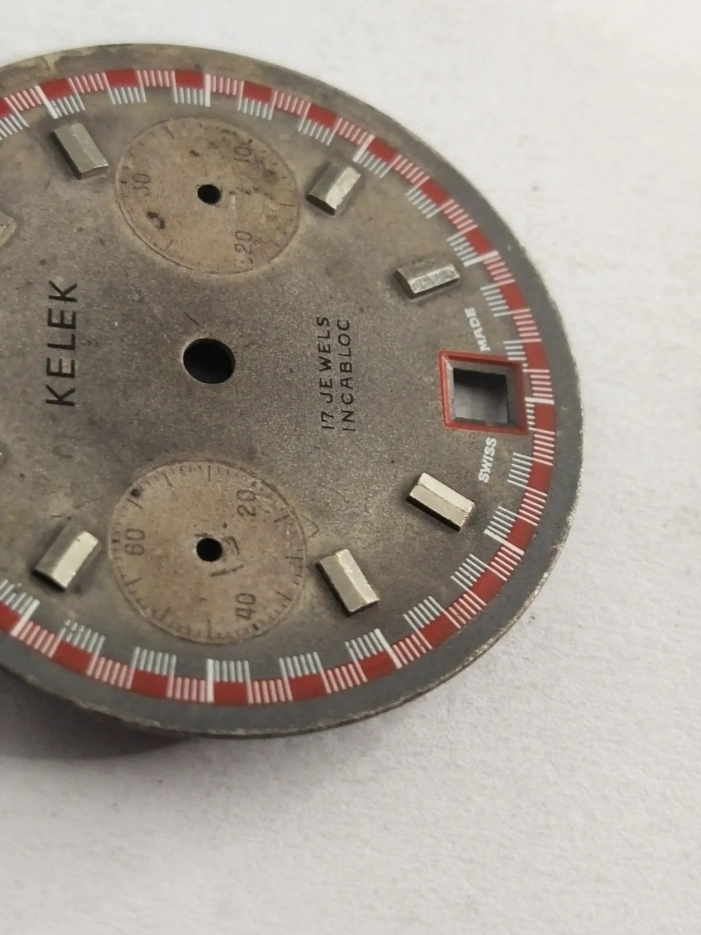 Original Dial / KELEK / Breitling FLieger Pilot chronograph 7753 Valjoux/ used