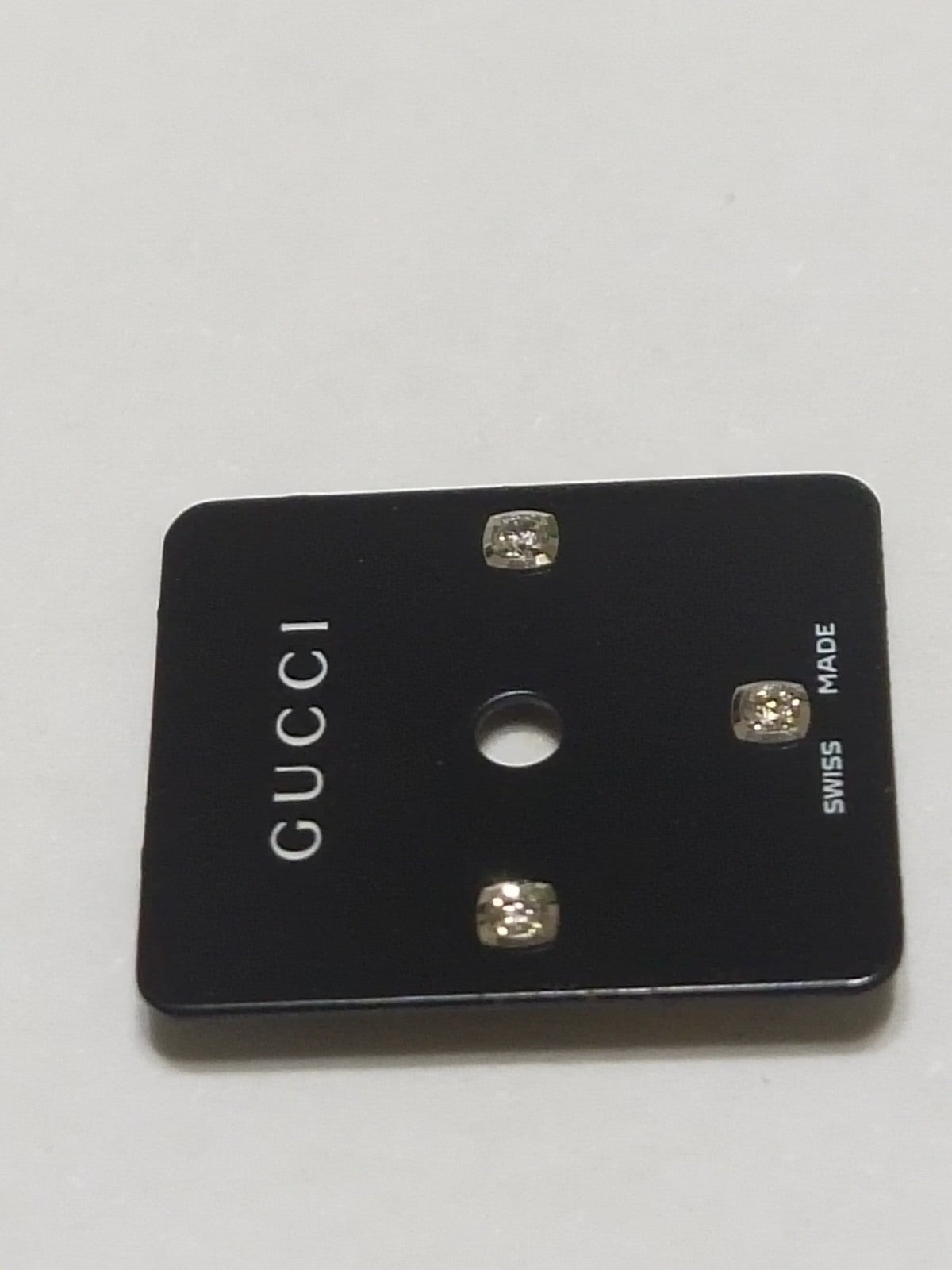 GUCCI Original / Dail  diamond/ Part No. YD05239 / black color 