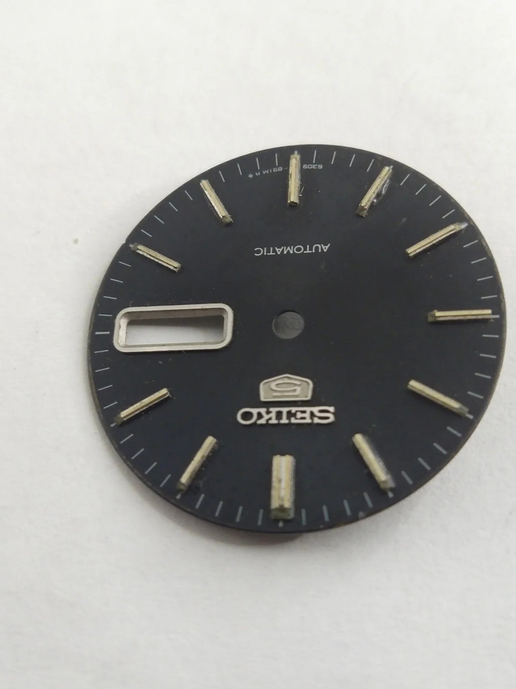 Original Seiko Dial 6309-891MR black color / used