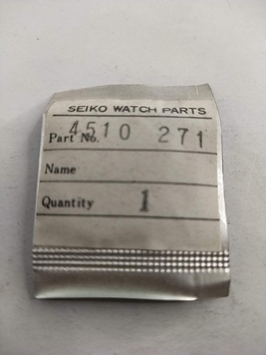 NOS Seiko 4510 271 Liquid Crystal Panel LCD Cal /F221