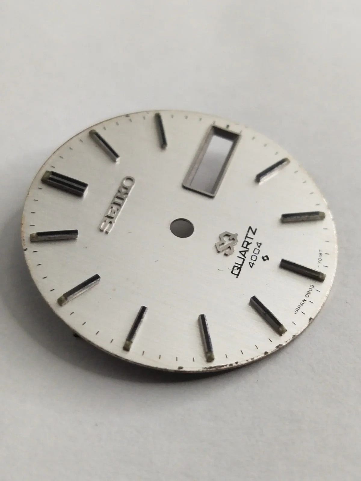 Original Seiko Dial 0903-7019T white color / used