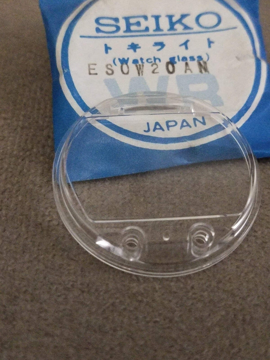 SEIKO GLASS LED Digital watch Acrylic ESOW20AN