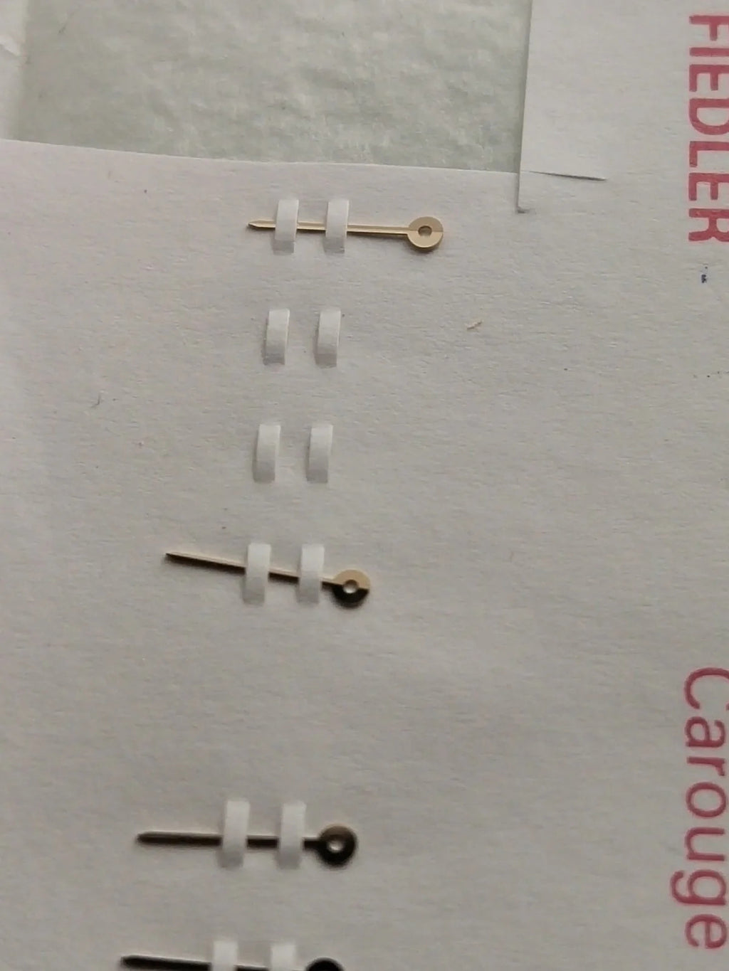 OMEGA 1459/LONGEN.L200/ ETA 281 002 Hand set / Price is for 2 hands