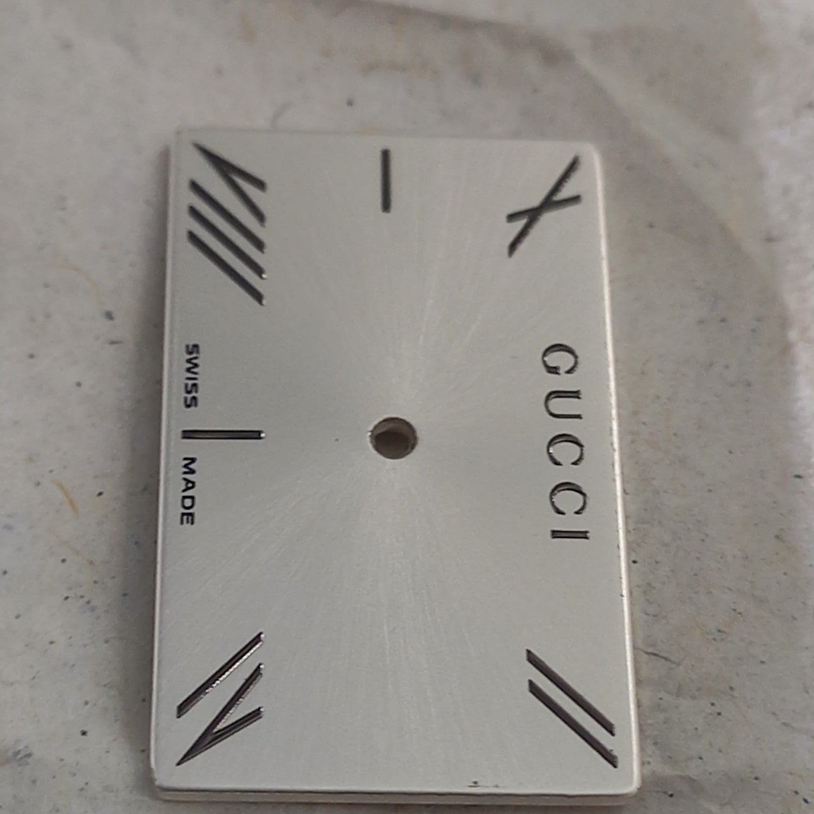 GUCCI Original / Dail  / Part No. YDA05041/ WHITE color 