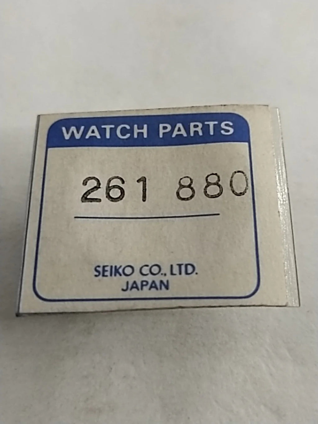 NOS Seiko Parts 261 880