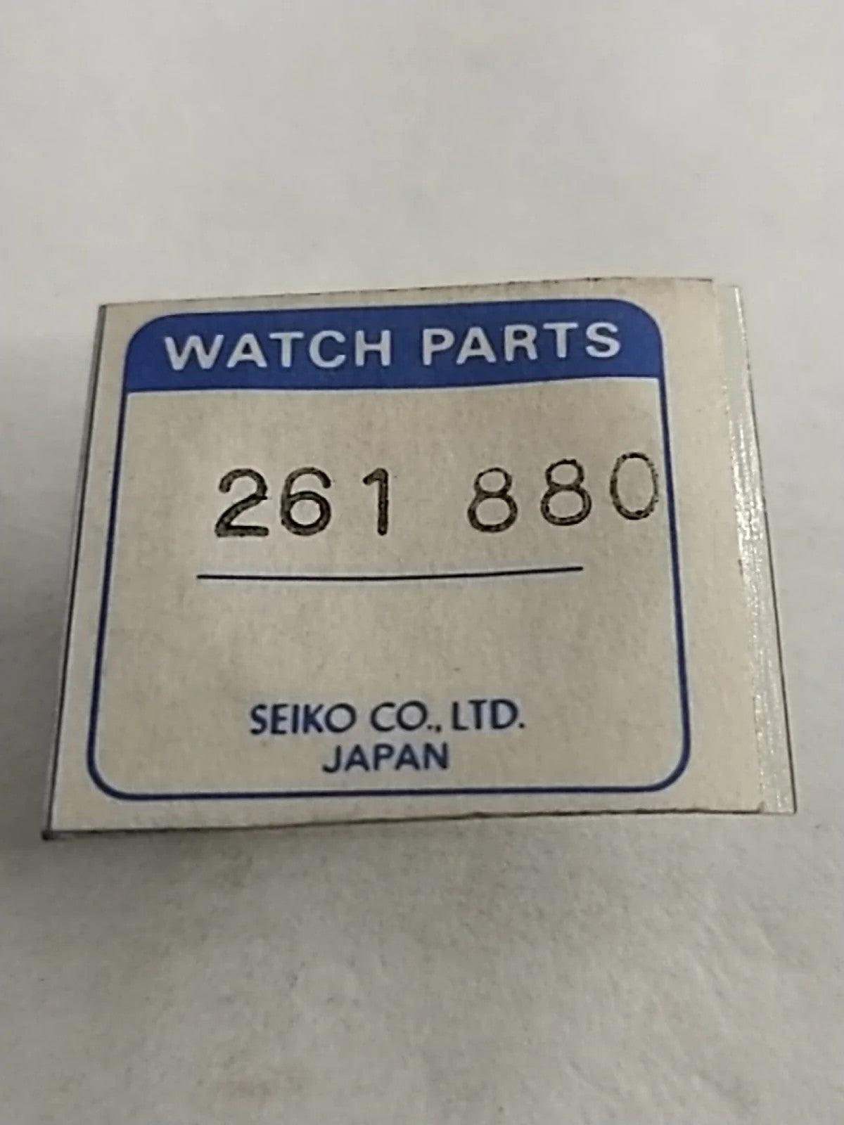 NOS Seiko Parts 261 880