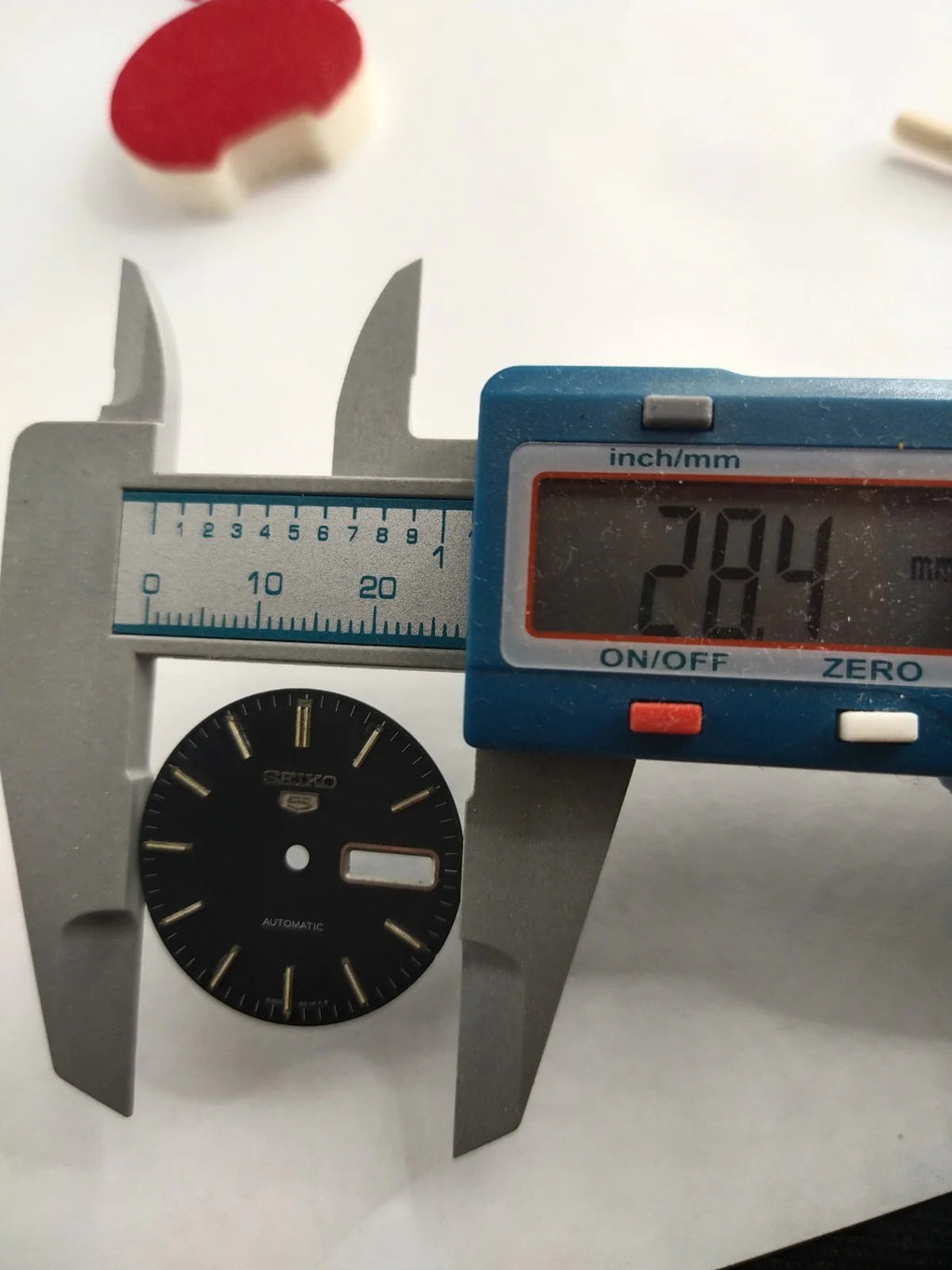 Original Seiko Dial 6309-891MR black color / used