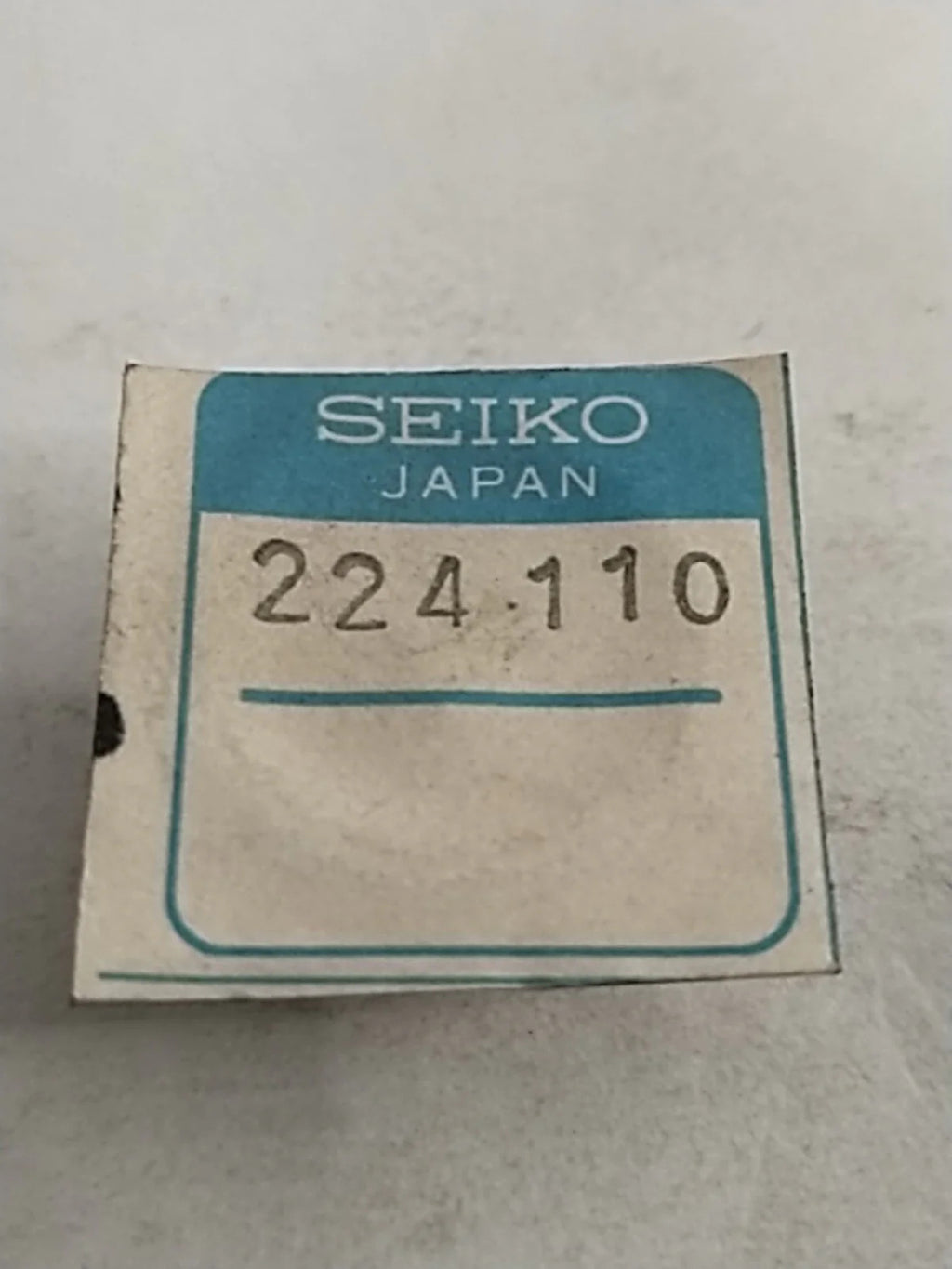NOS Seiko Part . 224 110 Central wheel and Pinion With Cannon Pinion