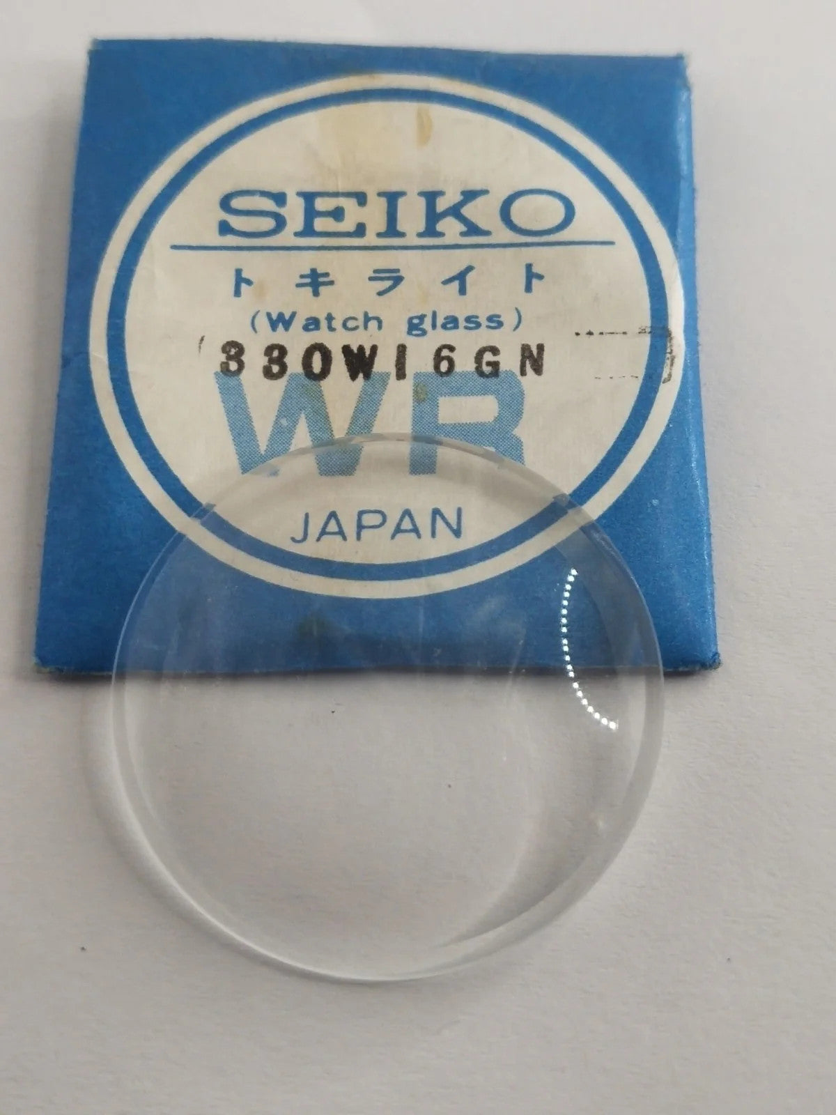 New old stock original Seiko glass 330W16GN