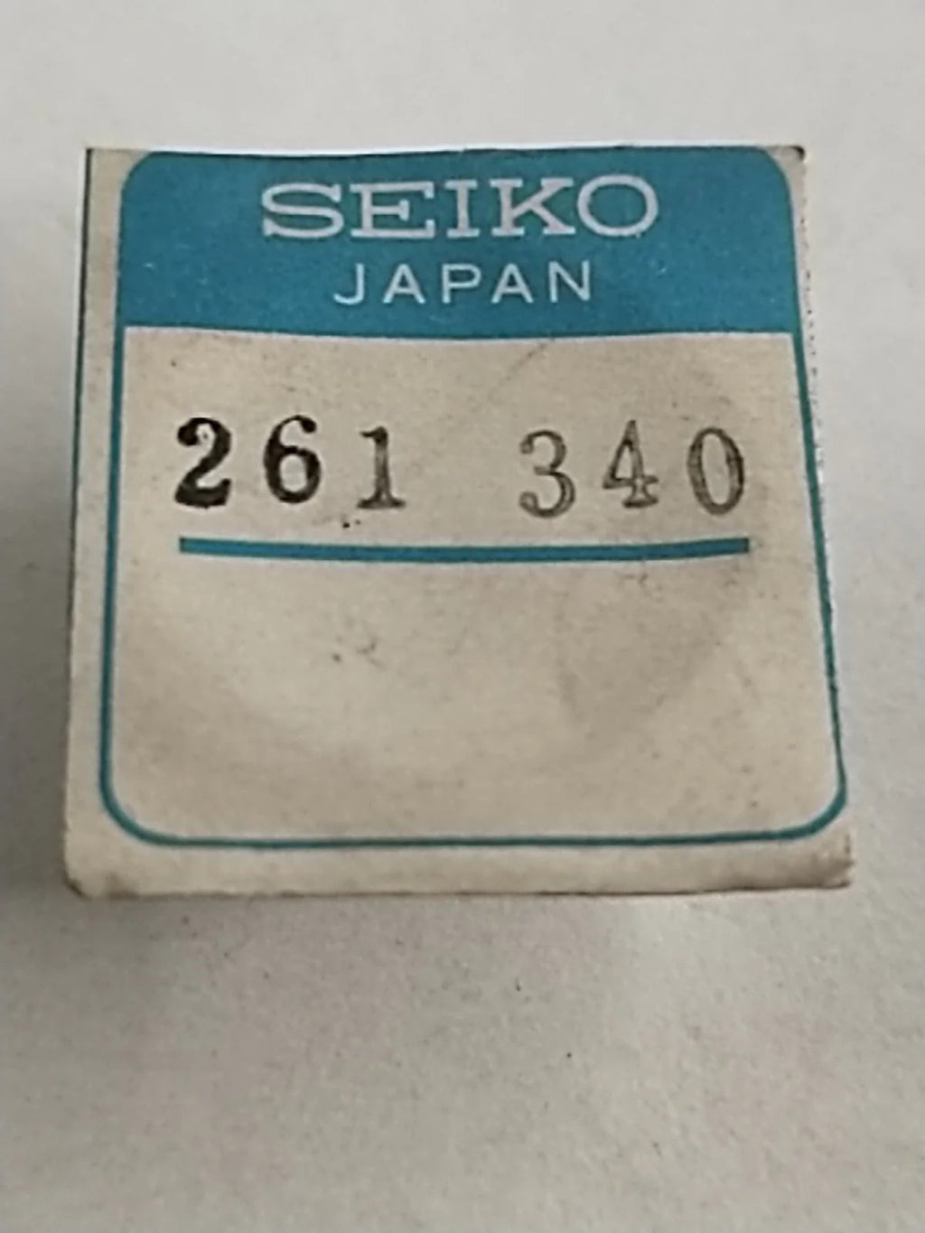 NOS Seiko Parts 261 340