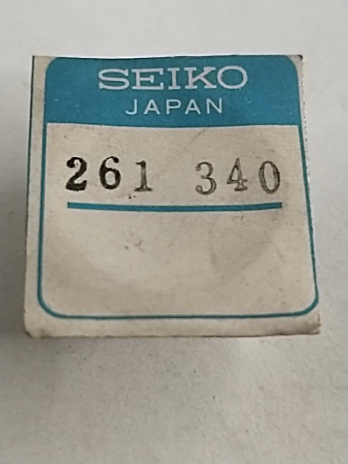 NOS Seiko Parts 261 340