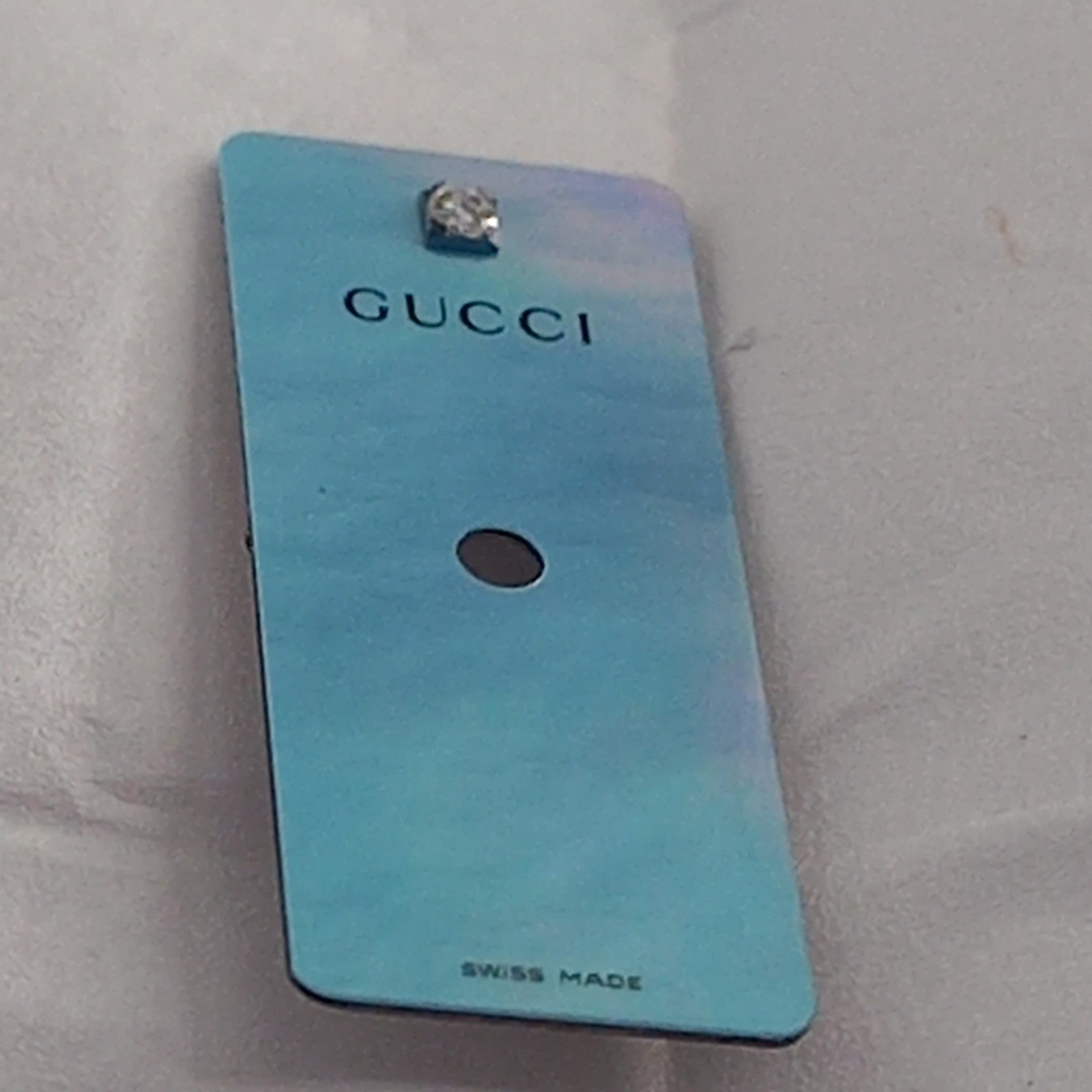 GUCCI Original /Dail CADRAN BLEU INDEX 12H 1# /Part No. 051.019.4 color SKY BLUE