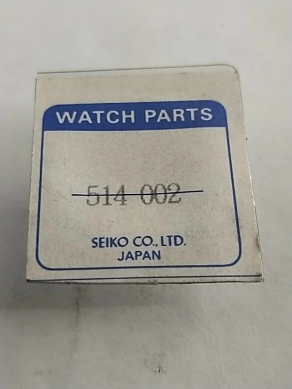 NOS Seiko Parts 514 002