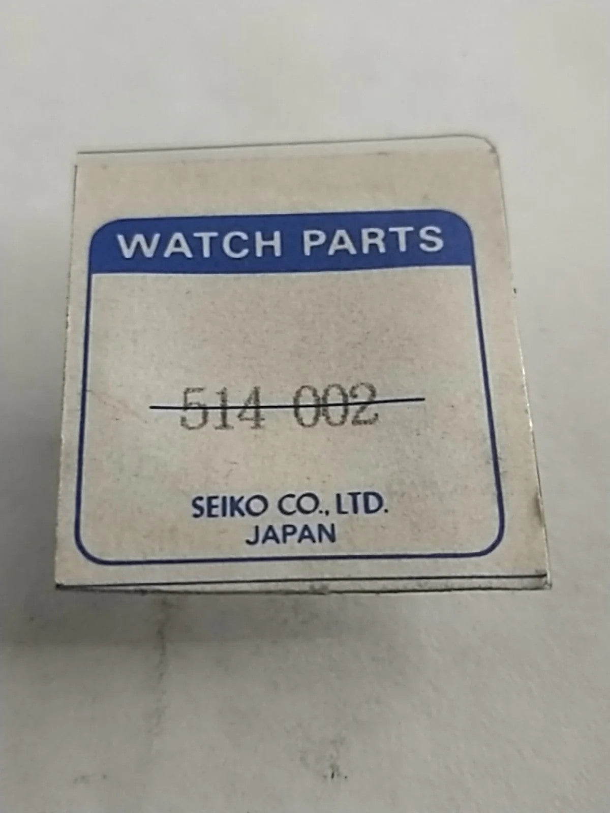 NOS Seiko Parts 514 002