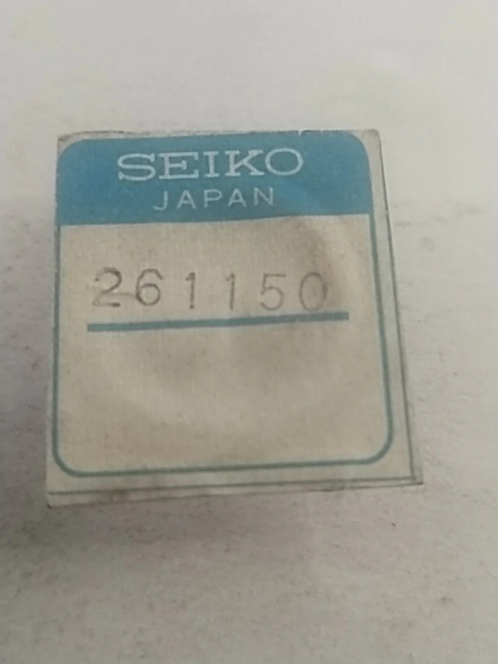 NOS Seiko Parts 261 150