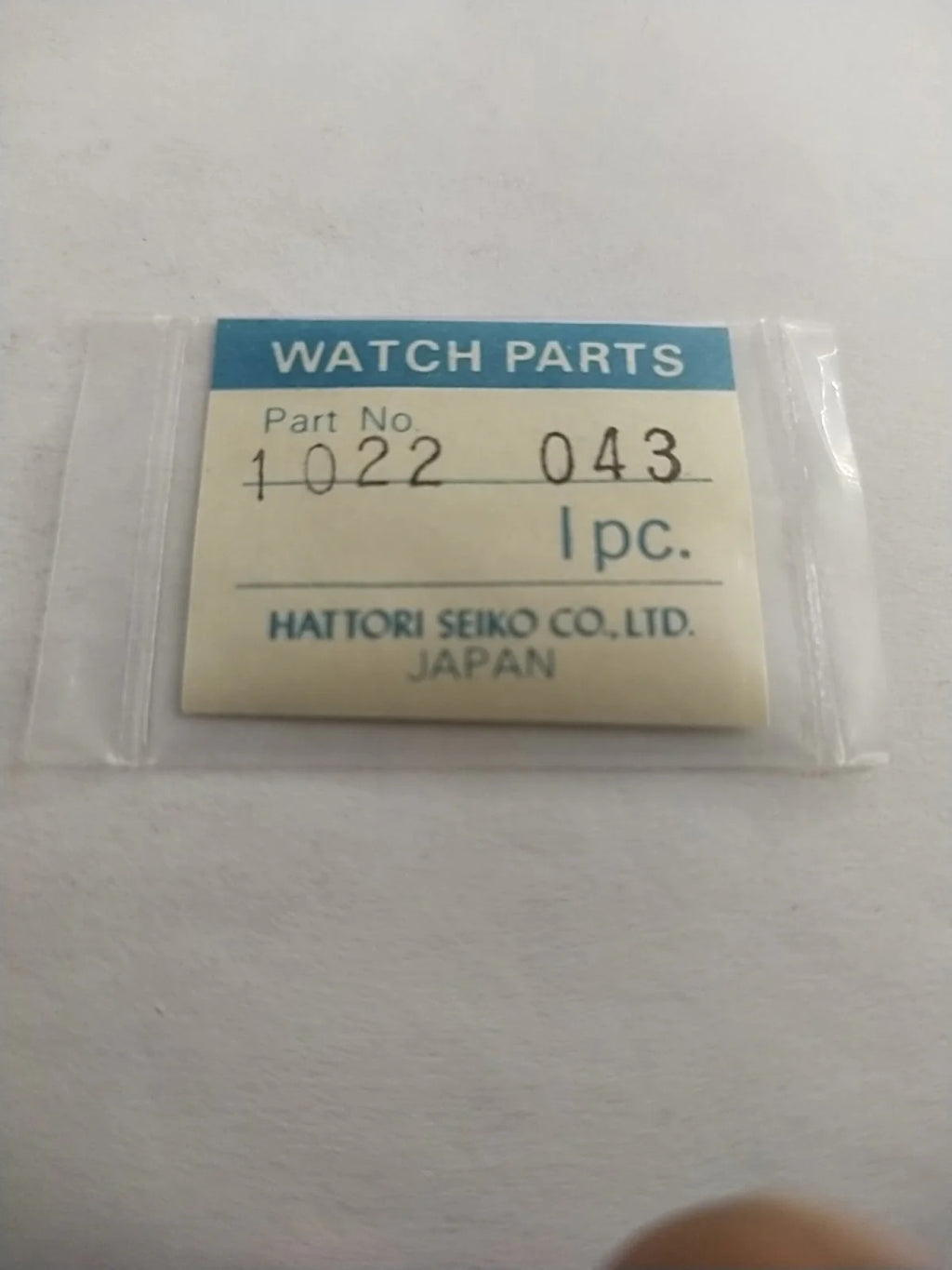 SEIKO original Part . 1022 043
