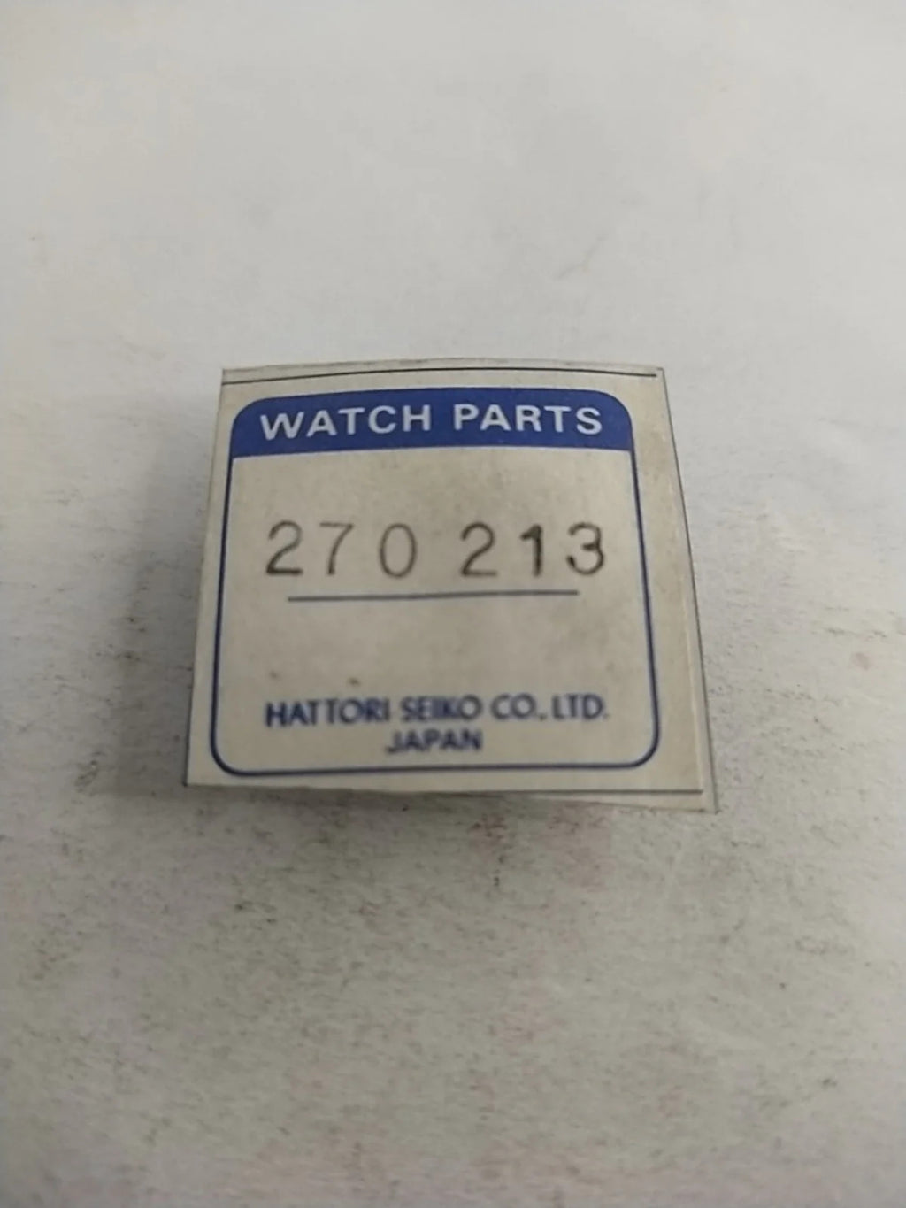 NOS Seiko Parts 270 213